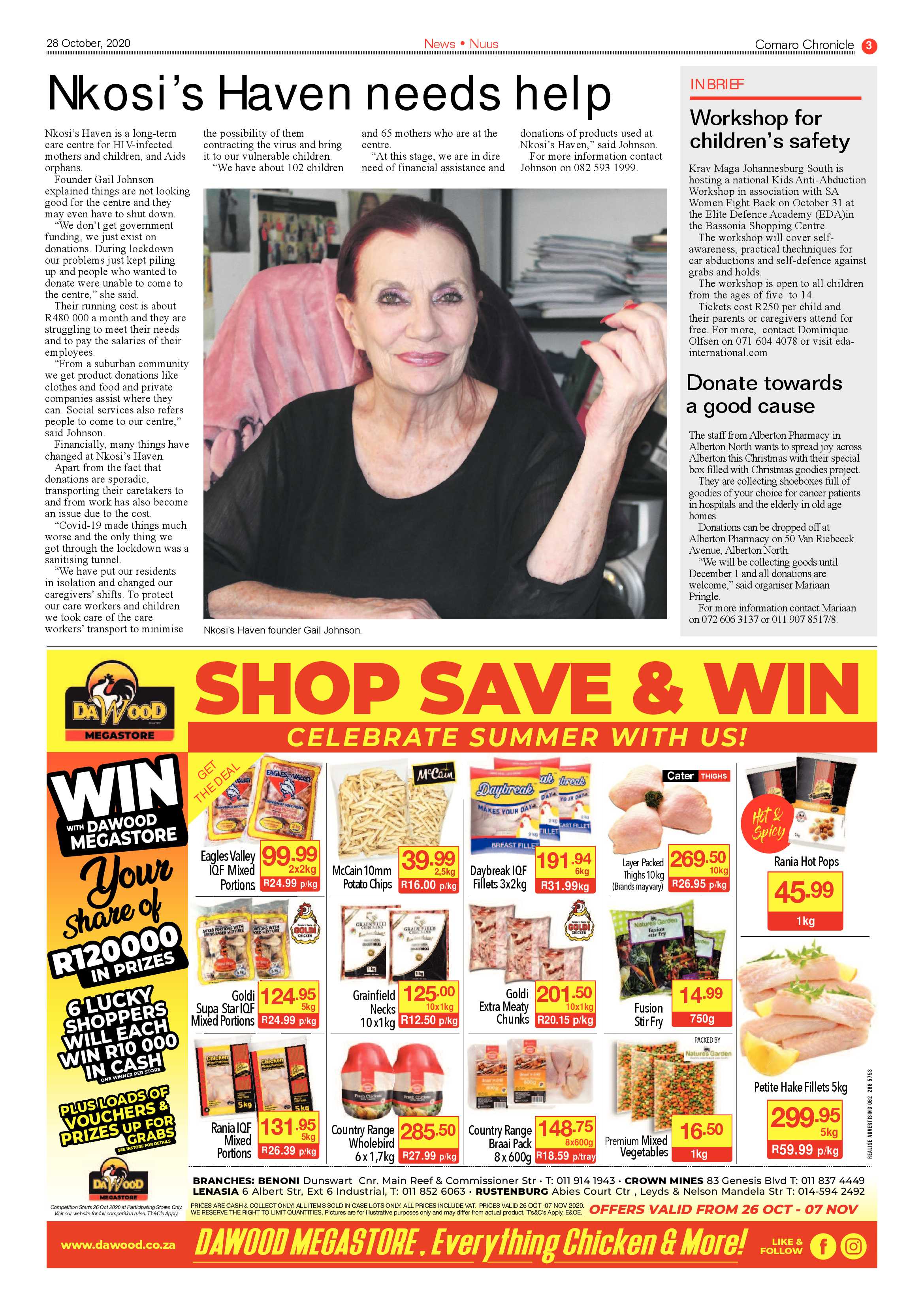 Comaro Chronicle 28 October 2020 page 3