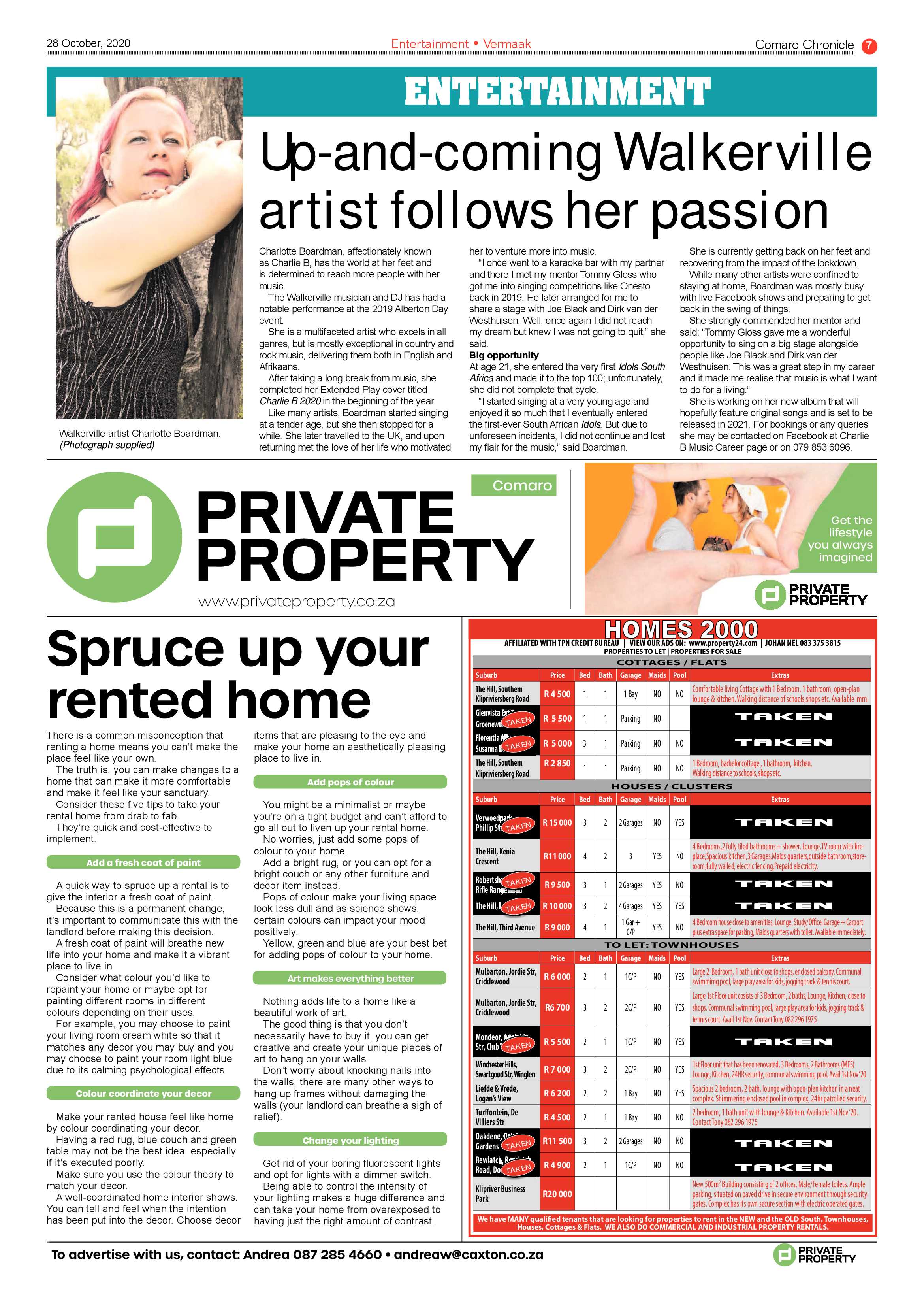 Comaro Chronicle 28 October 2020 page 7