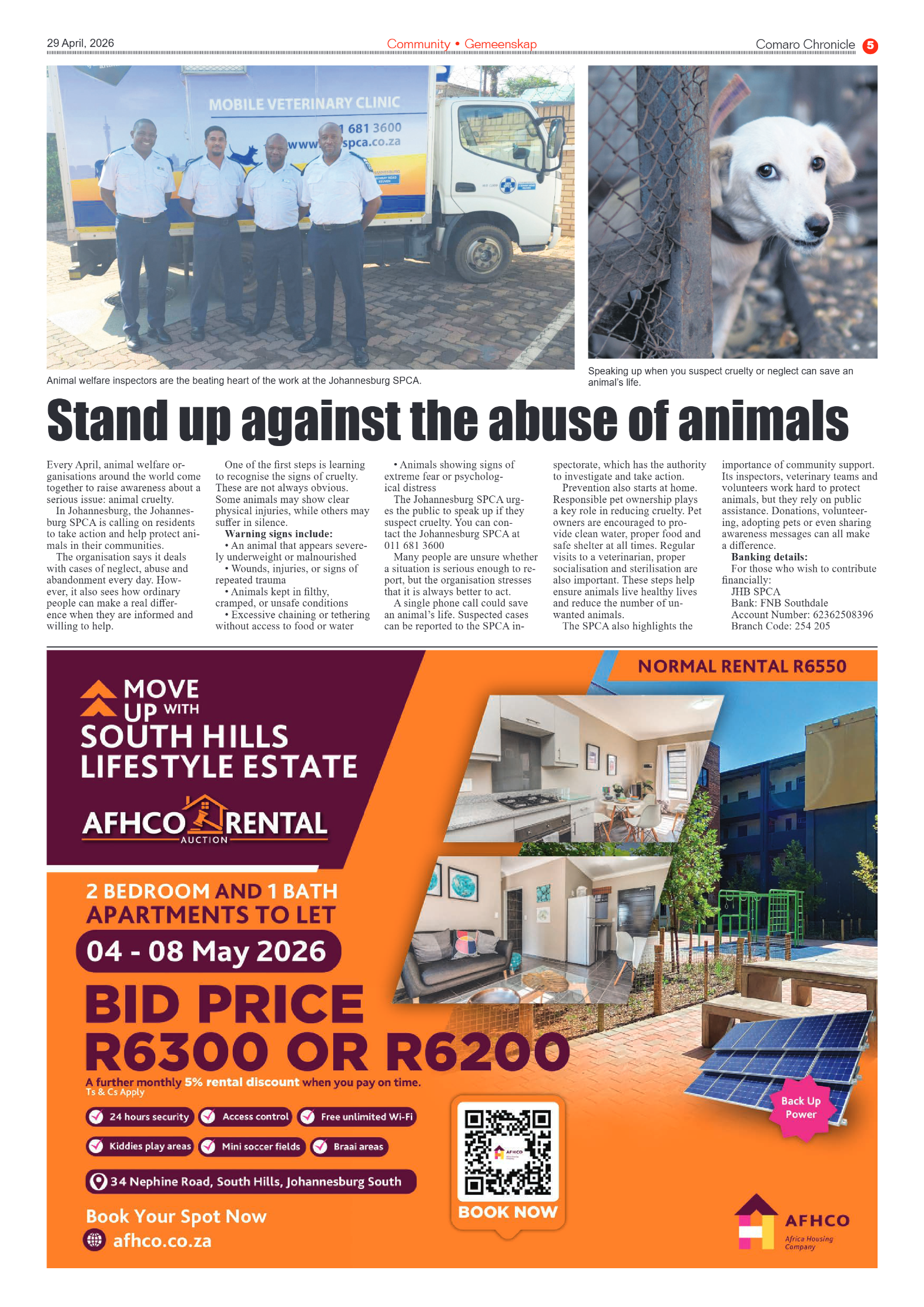 Comaro Chronicle 29 April 2026 page 5