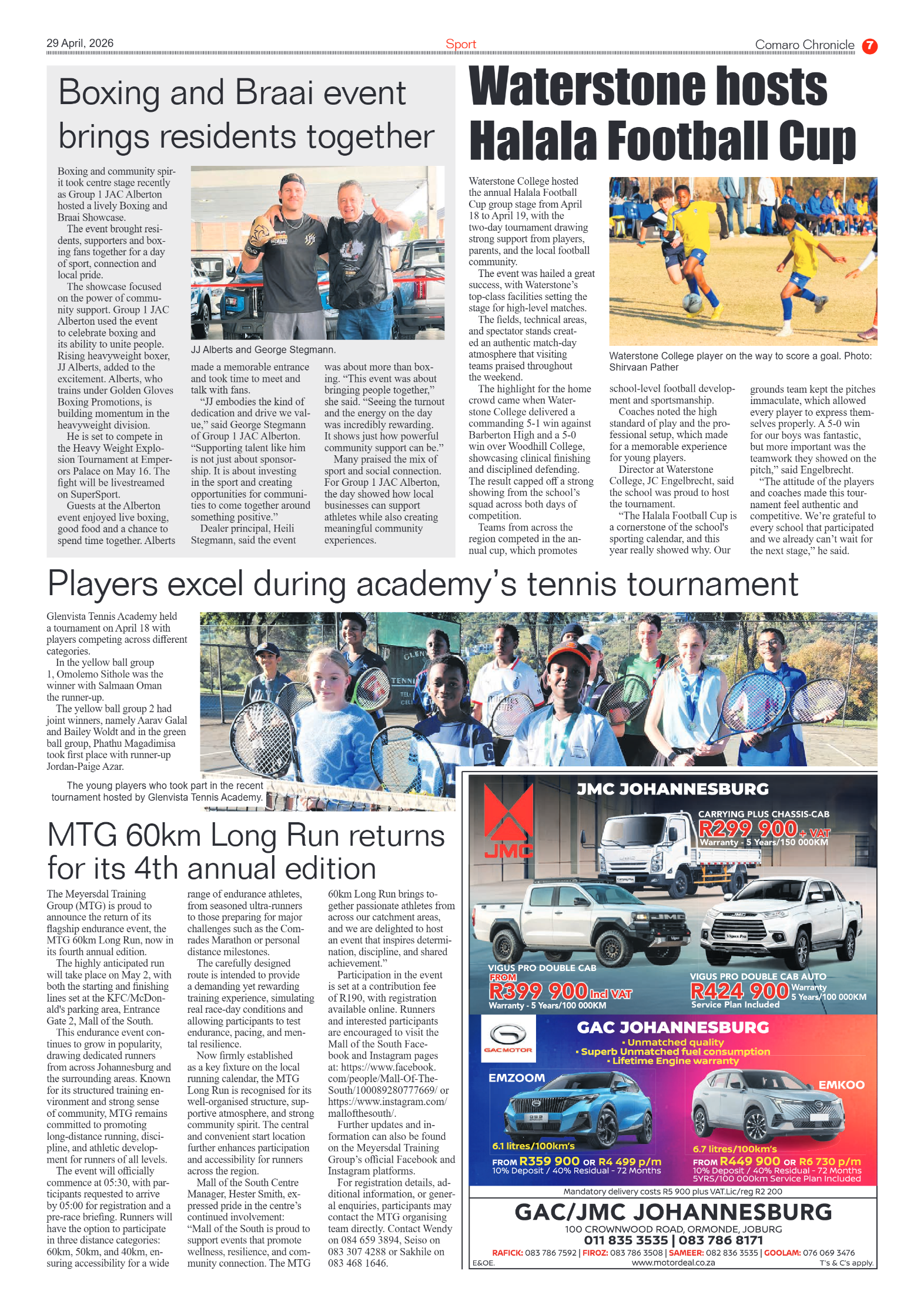 Comaro Chronicle 29 April 2026 page 7