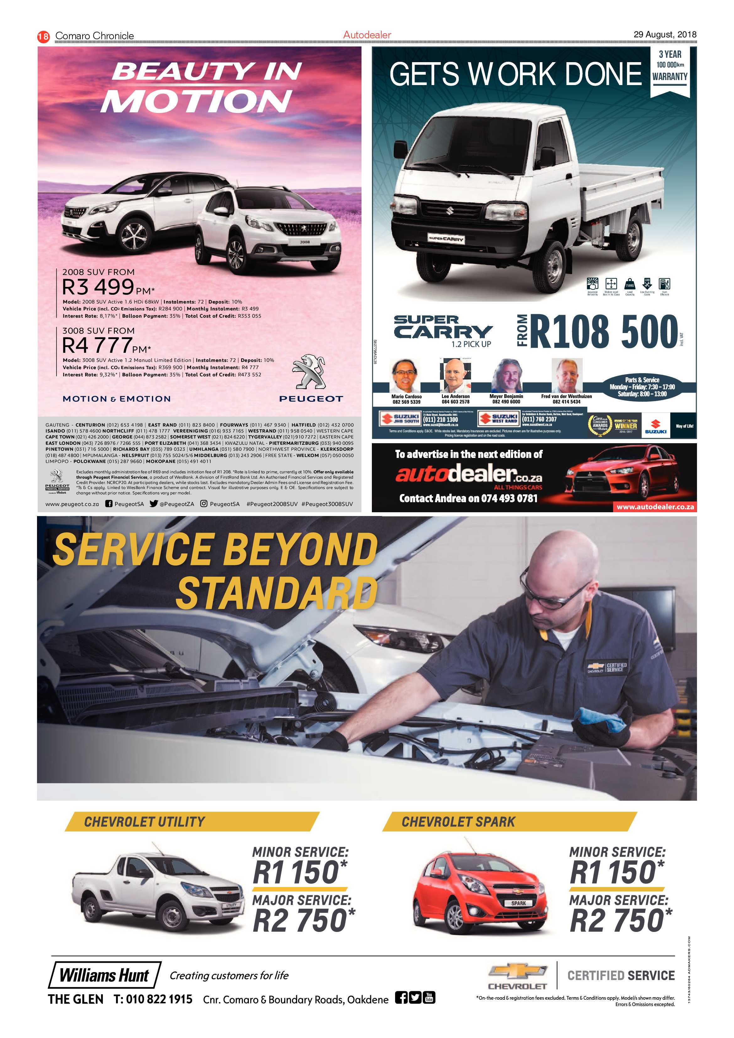 Comaro Chronicle 29 August 2018 page 18