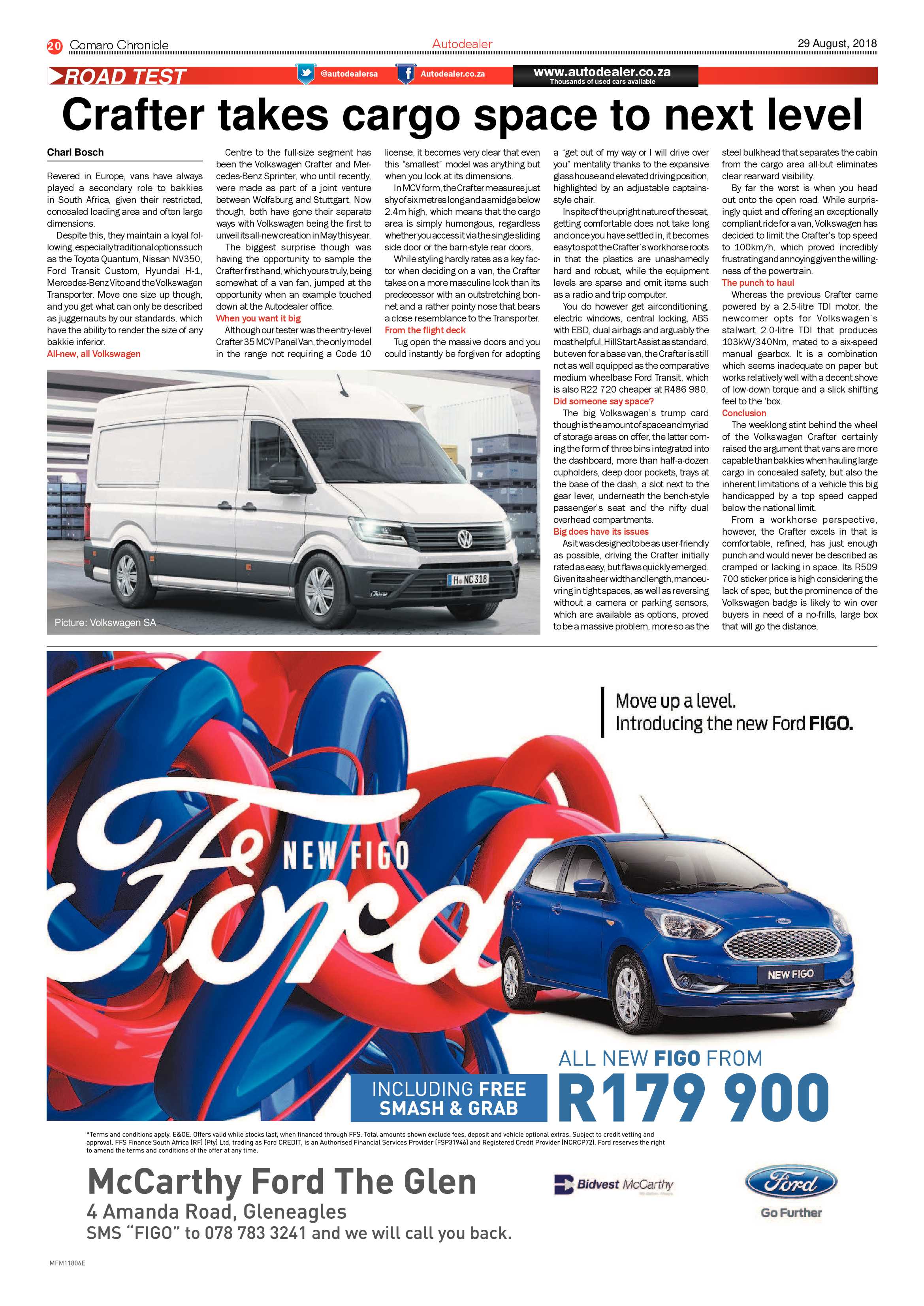 Comaro Chronicle 29 August 2018 page 20