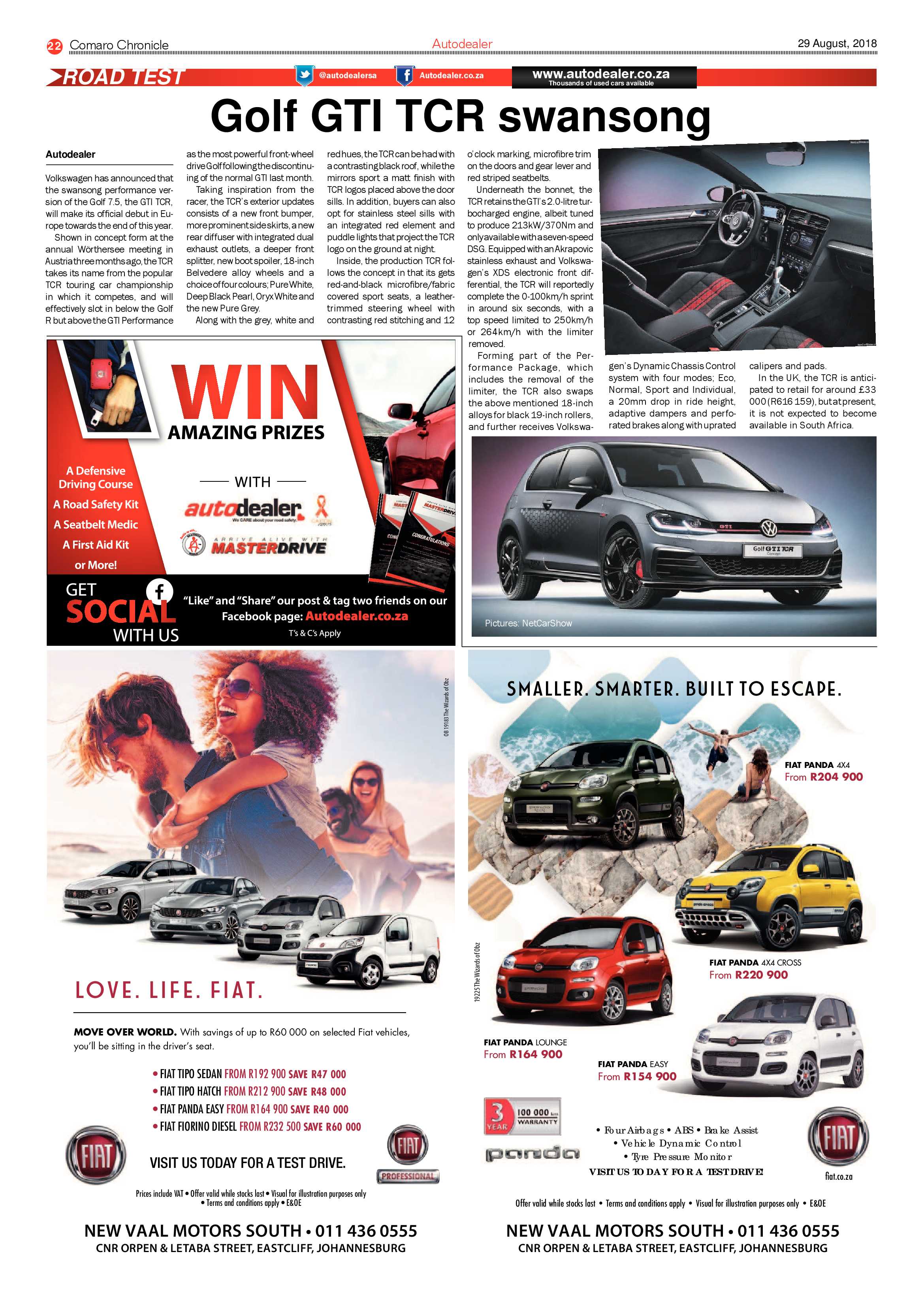 Comaro Chronicle 29 August 2018 page 22