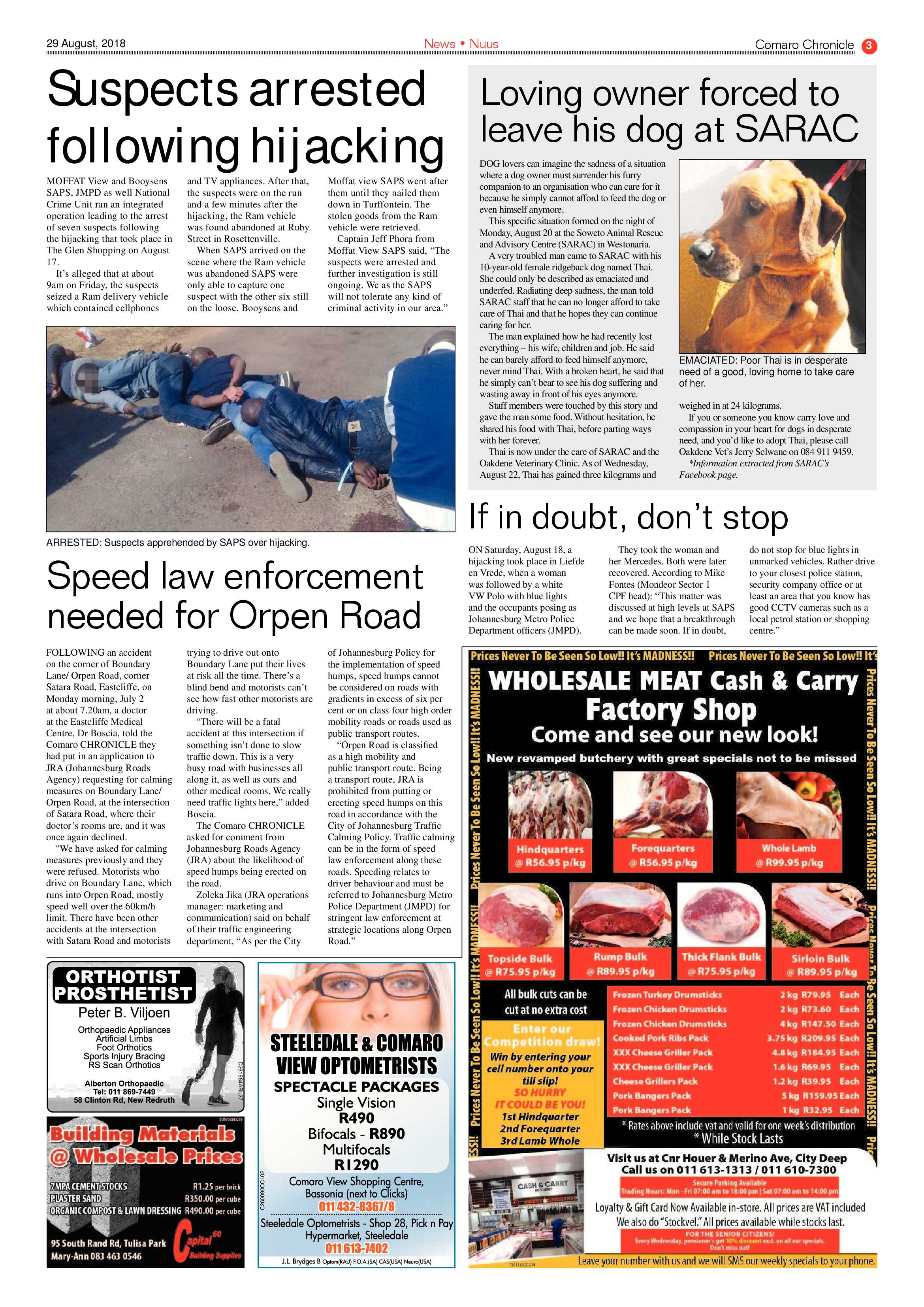 Comaro Chronicle 29 August 2018 page 3