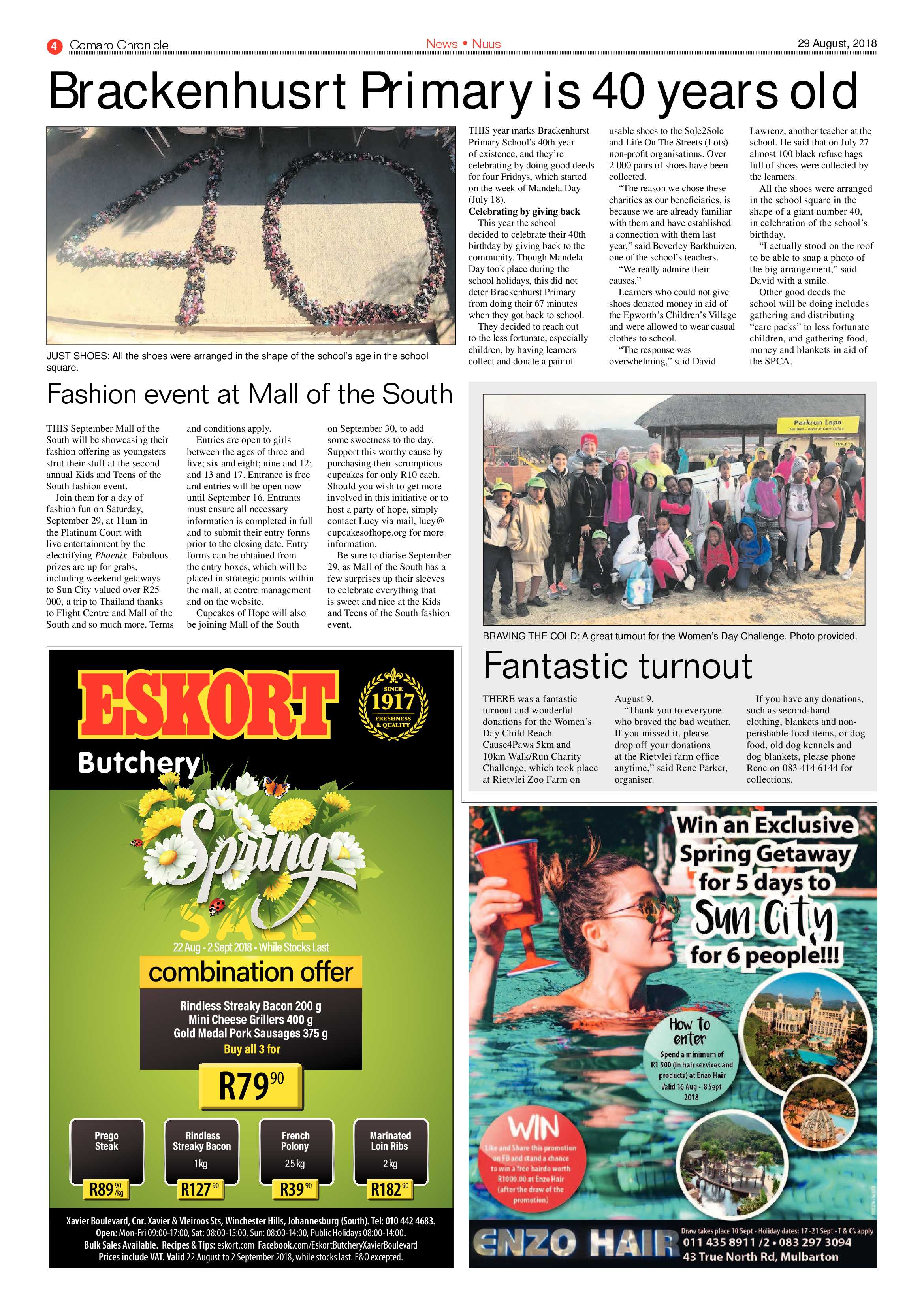Comaro Chronicle 29 August 2018 page 4