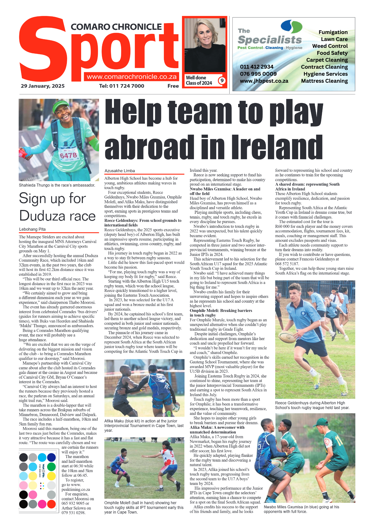 Comaro Chronicle 29 January 2025 page 12
