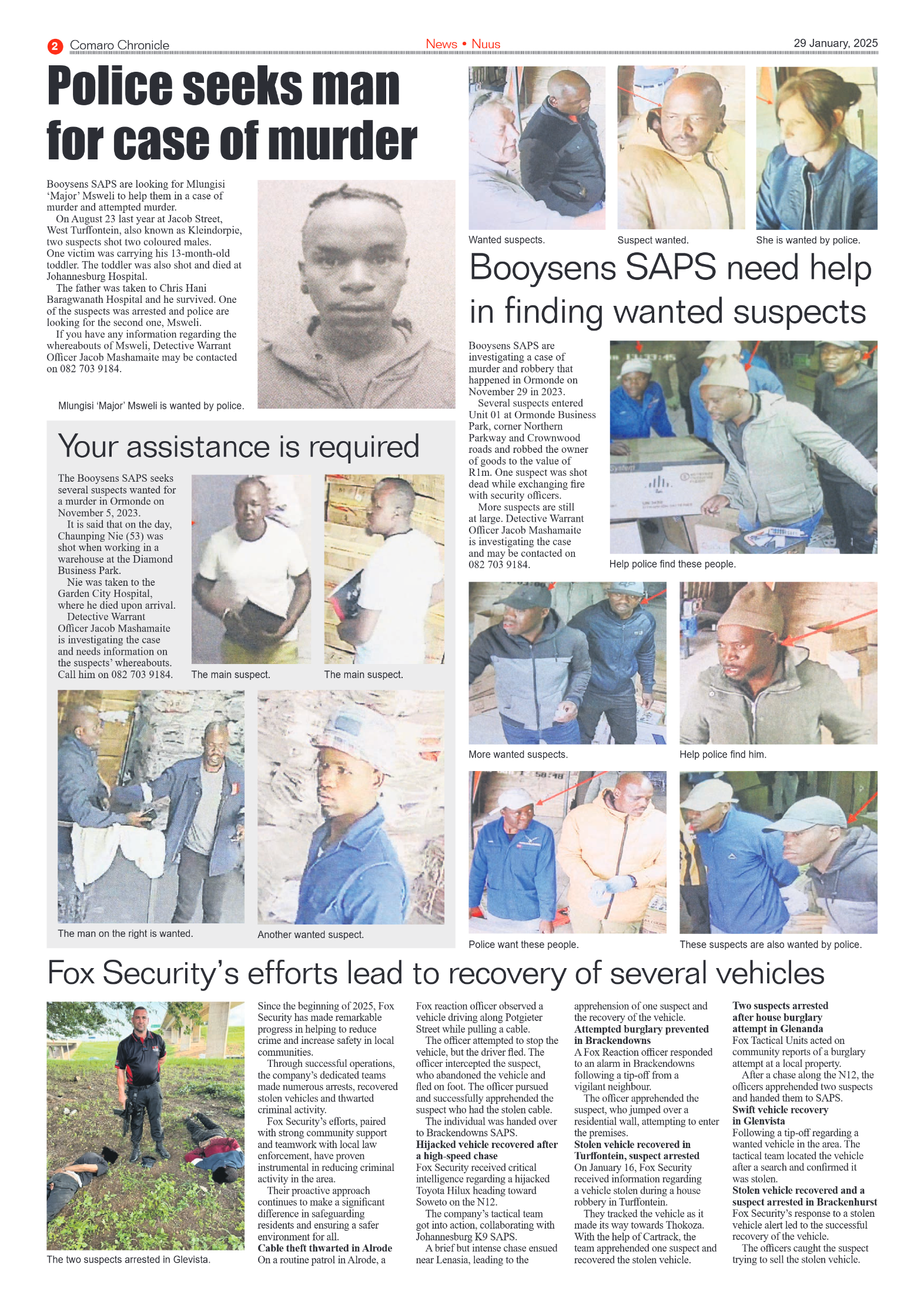 Comaro Chronicle 29 January 2025 page 4