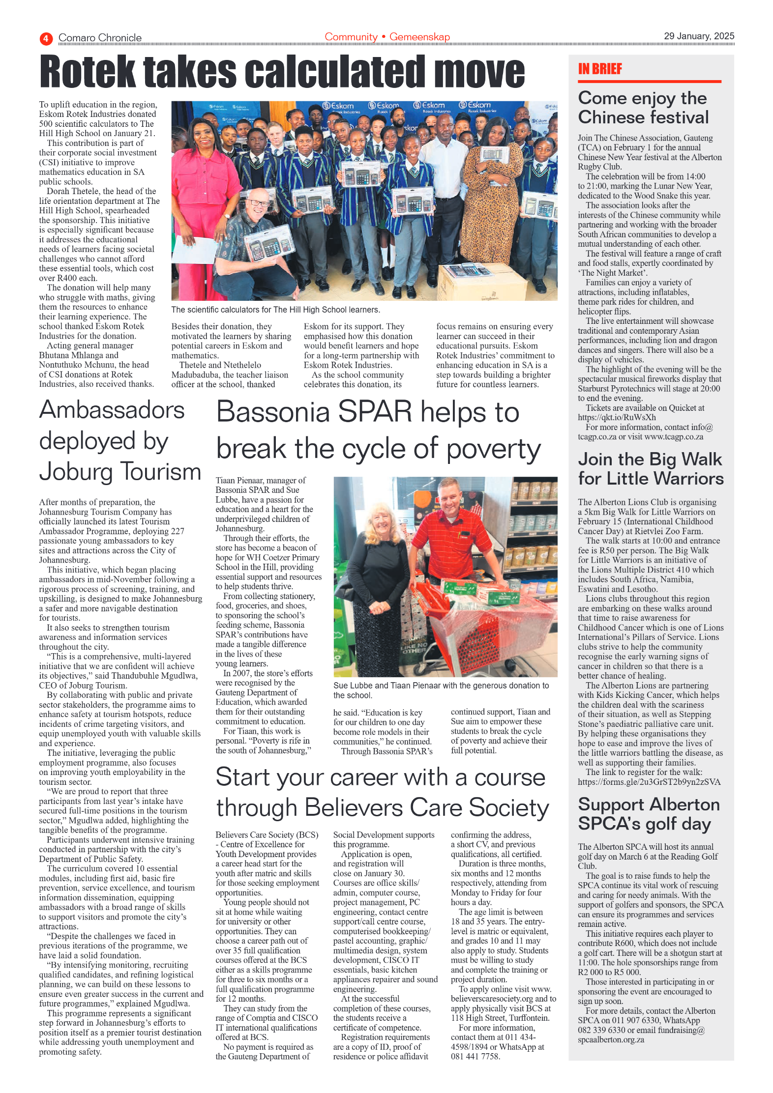 Comaro Chronicle 29 January 2025 page 6