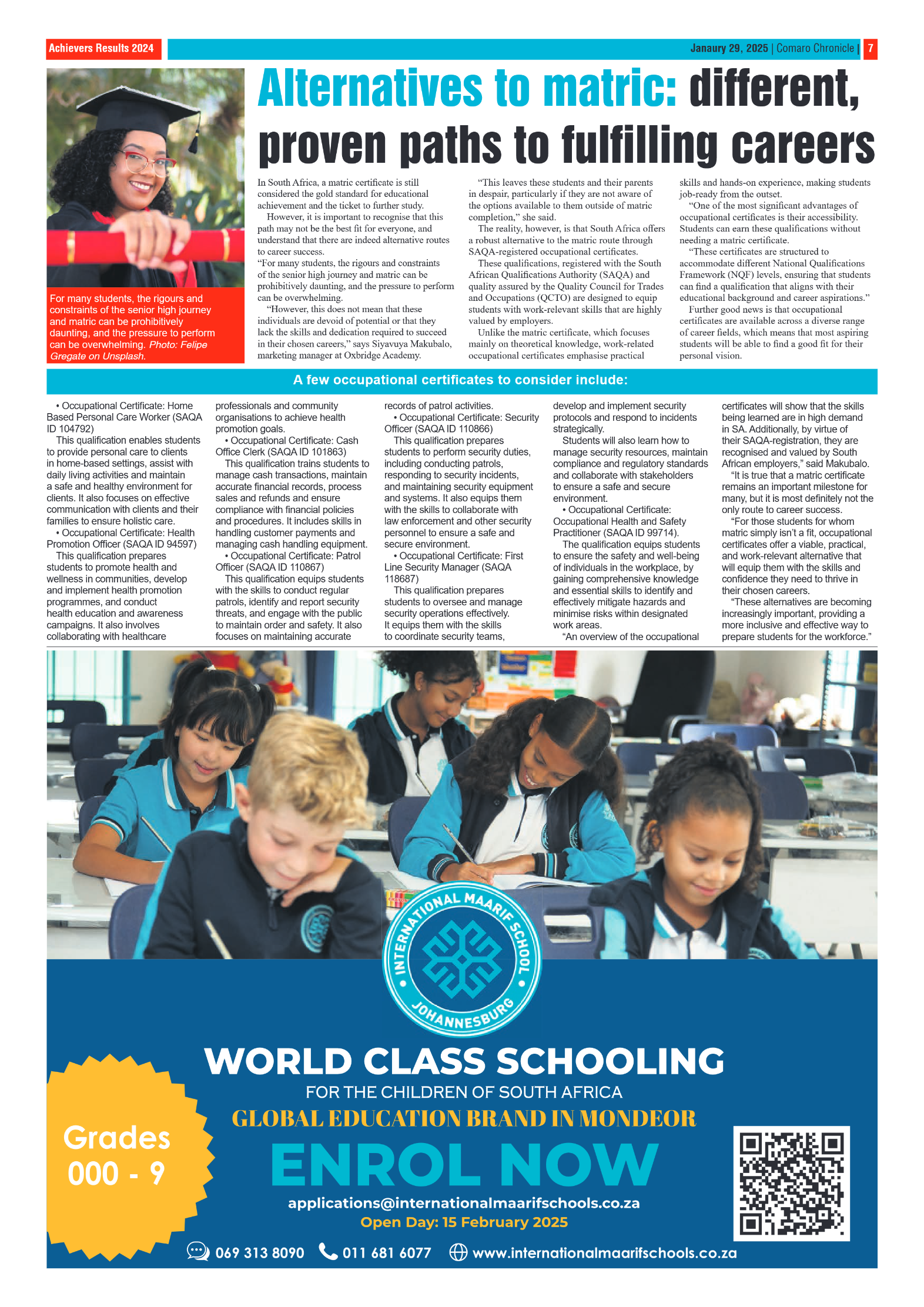 Comaro Chronicle 29 January 2025 page 9