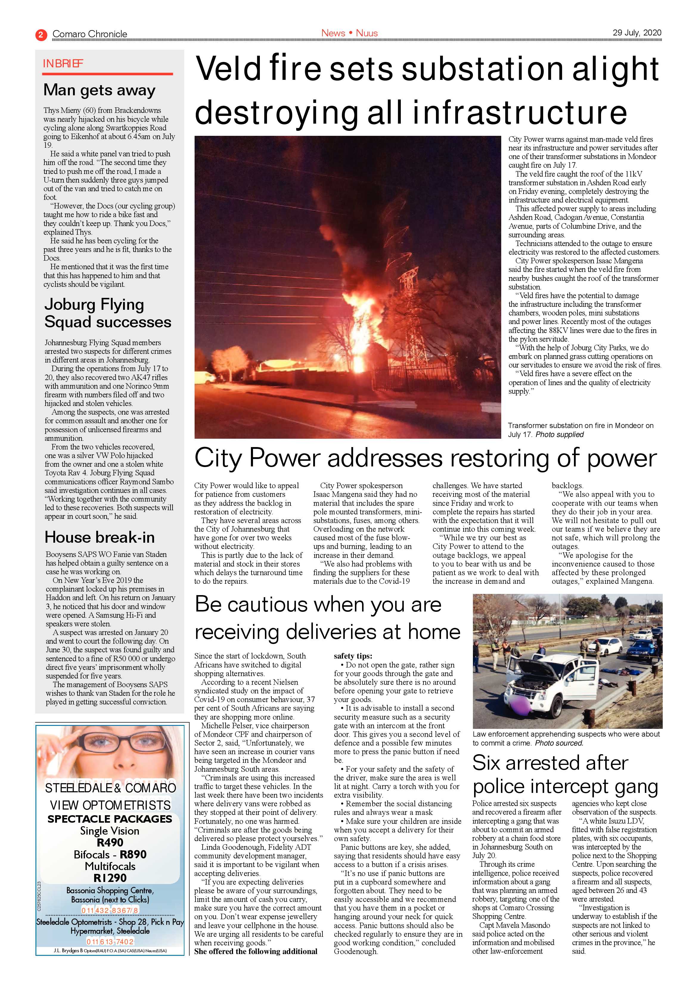 Comaro Chronicle 29 July 2020 page 2