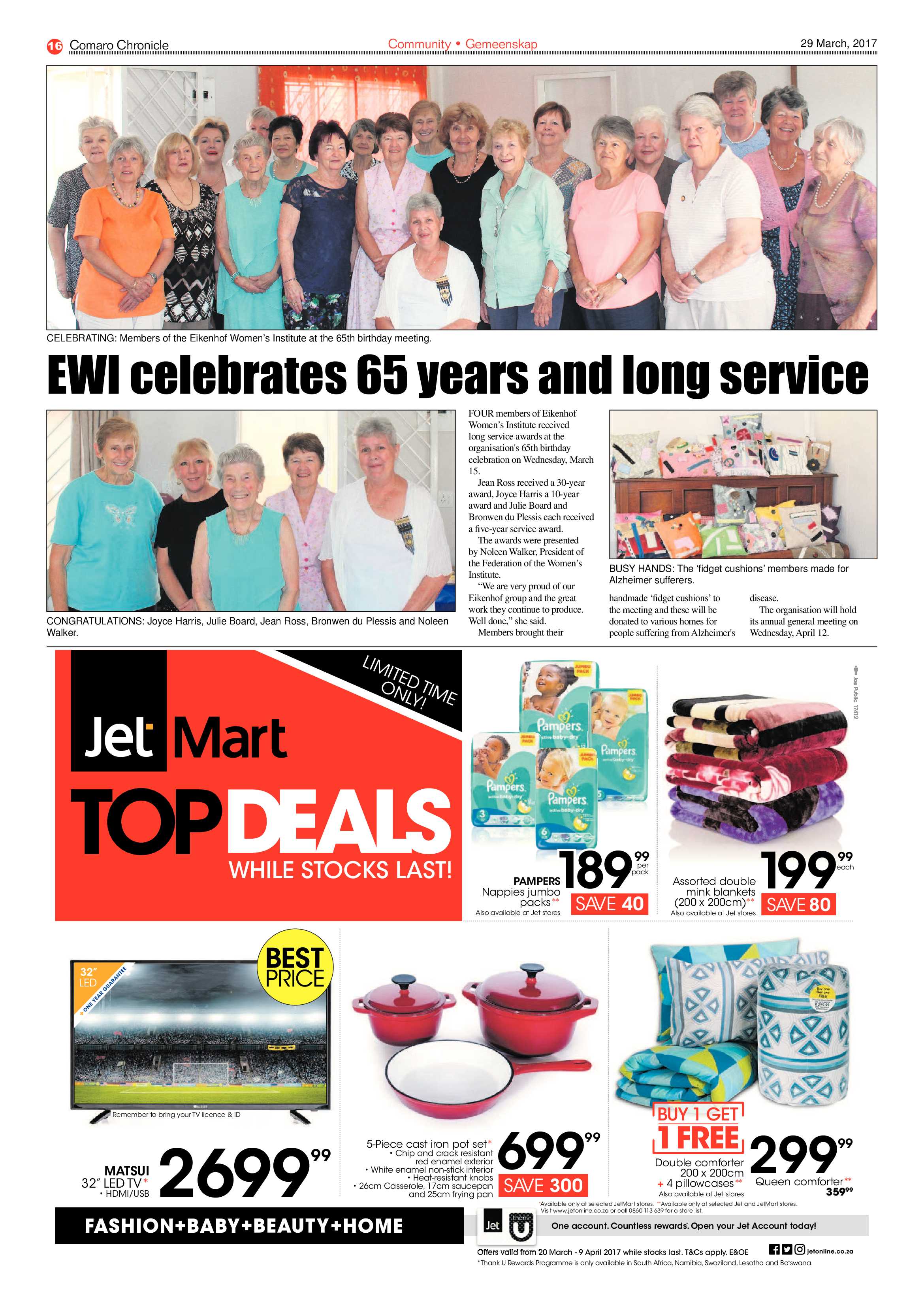 Comaro Chronicle 29 March 2017 page 16