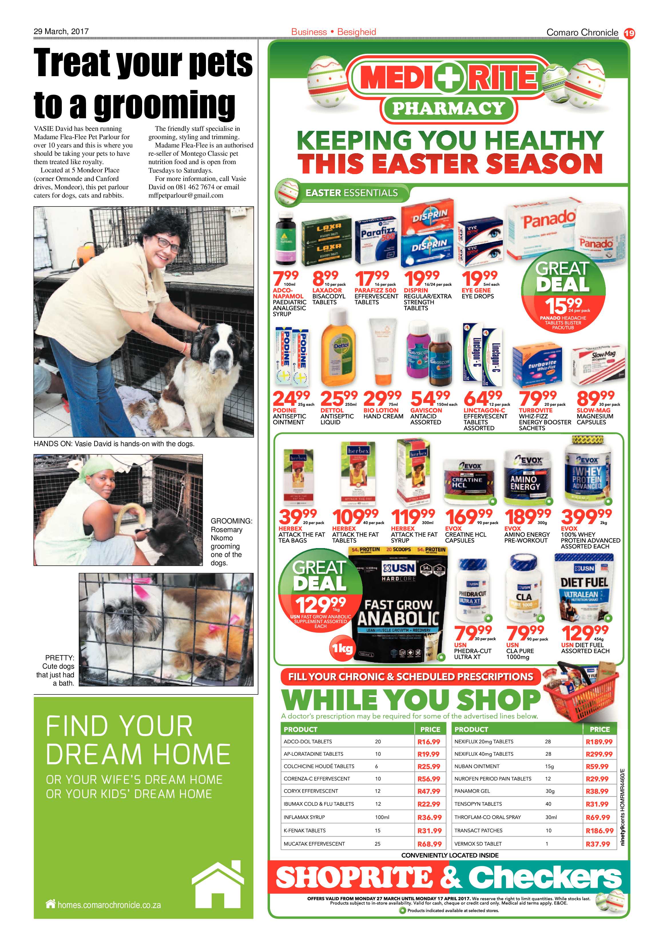 Comaro Chronicle 29 March 2017 page 19