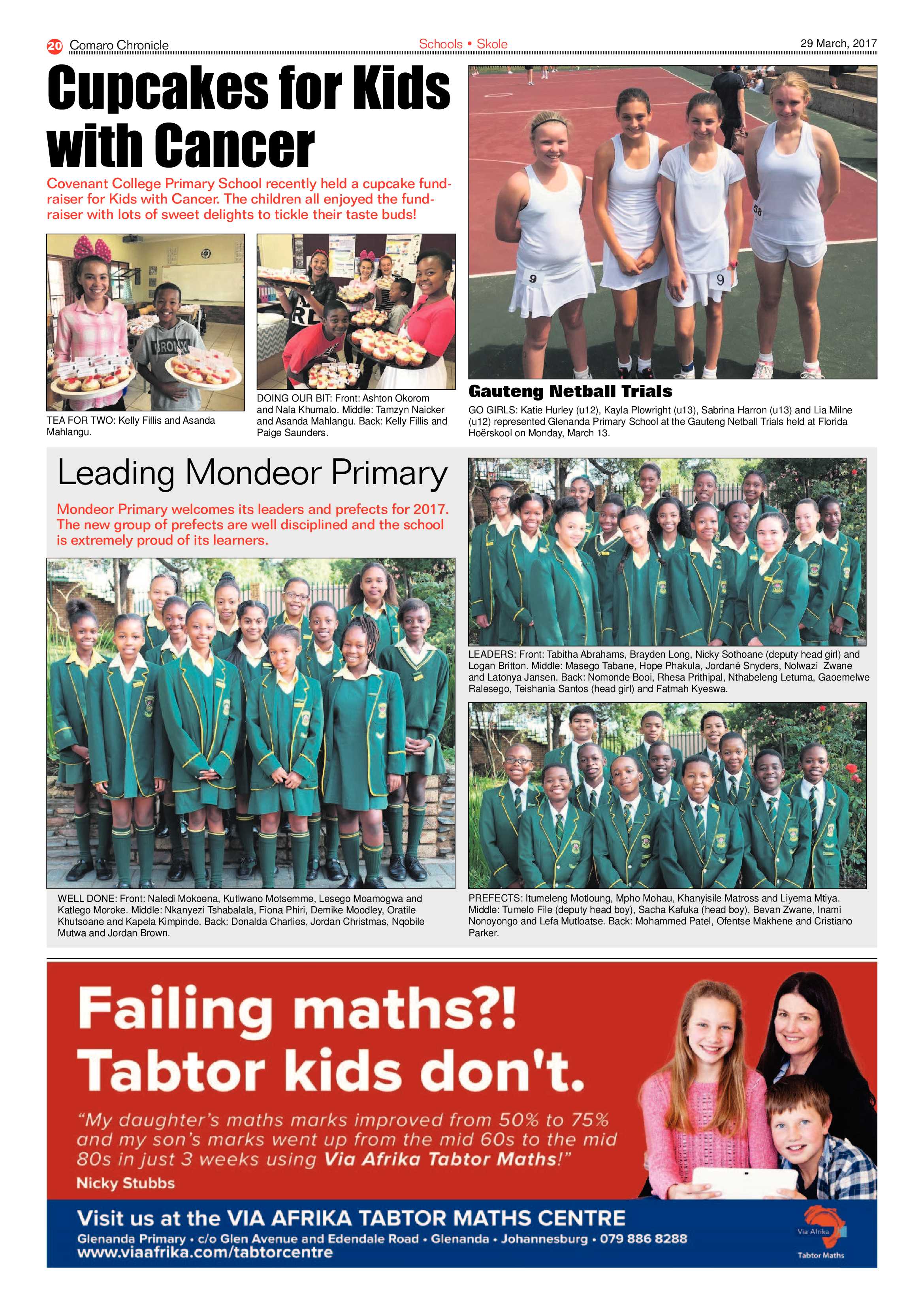 Comaro Chronicle 29 March 2017 page 20