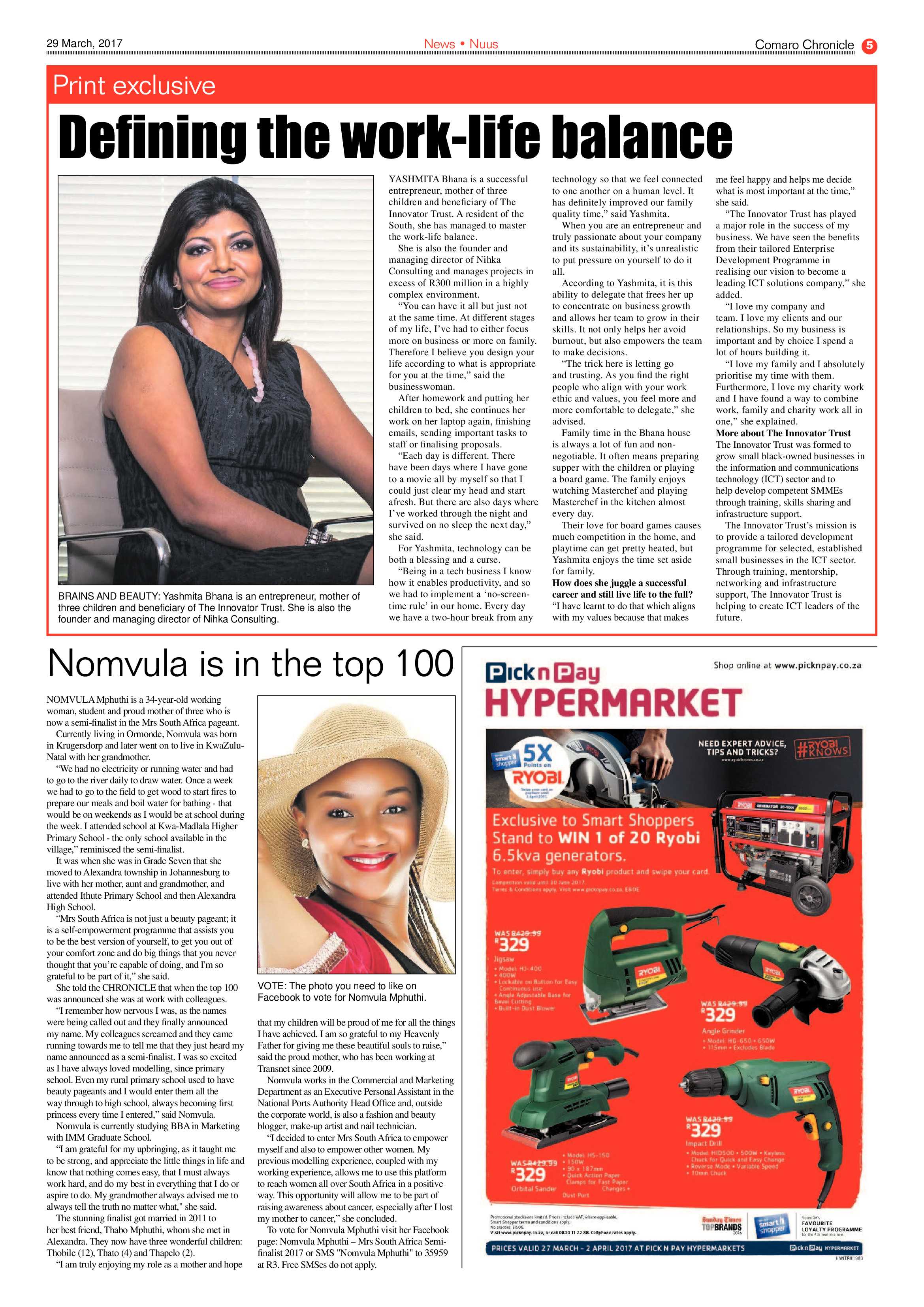 Comaro Chronicle 29 March 2017 page 5