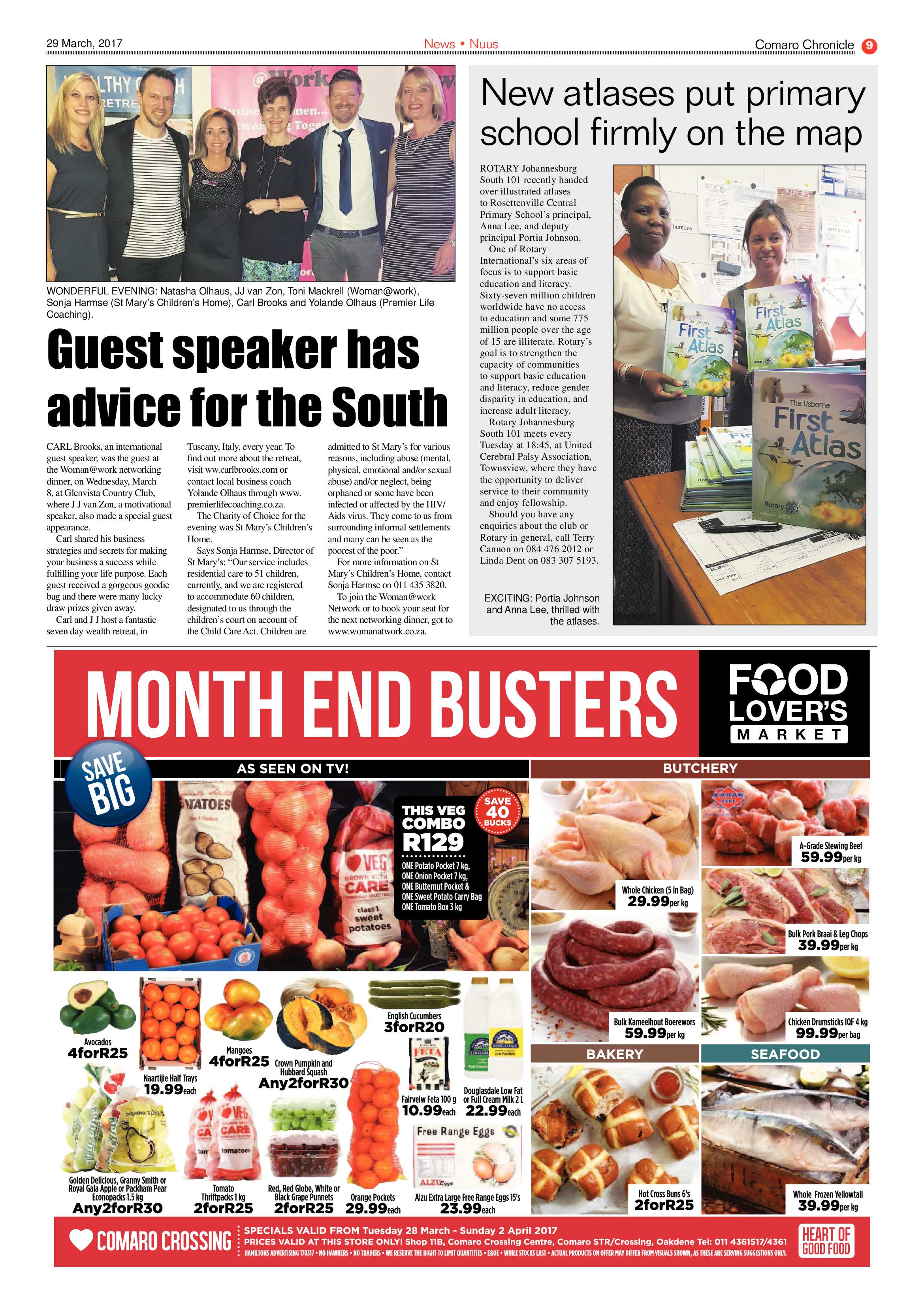 Comaro Chronicle 29 March 2017 page 9