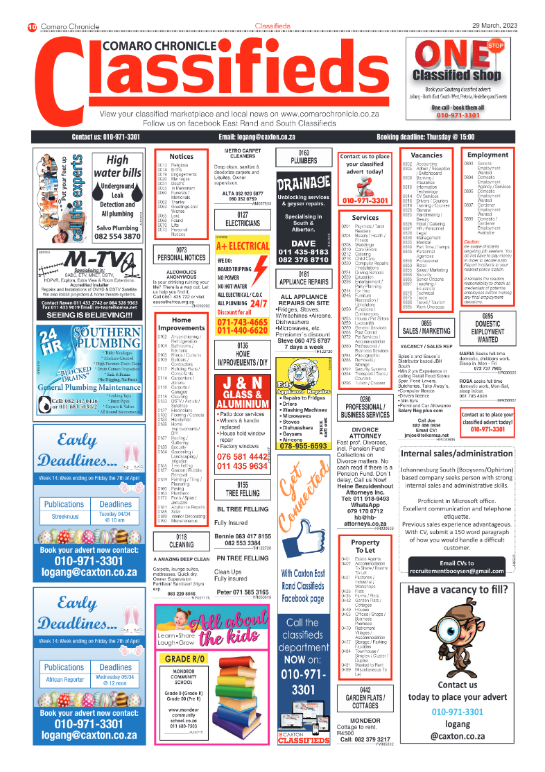 Comaro Chronicle 29 March 2023 page 10