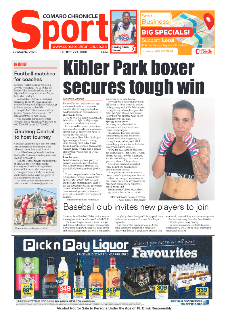 Comaro Chronicle 29 March 2023 page 12
