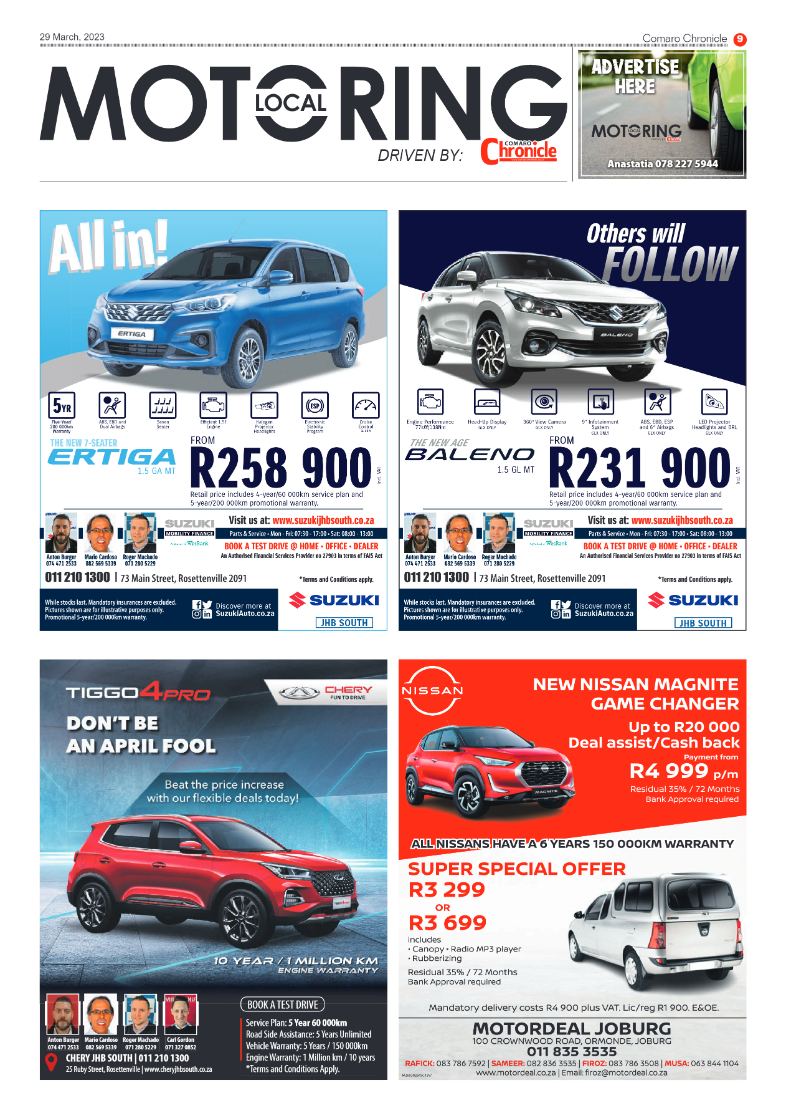 Comaro Chronicle 29 March 2023 page 9