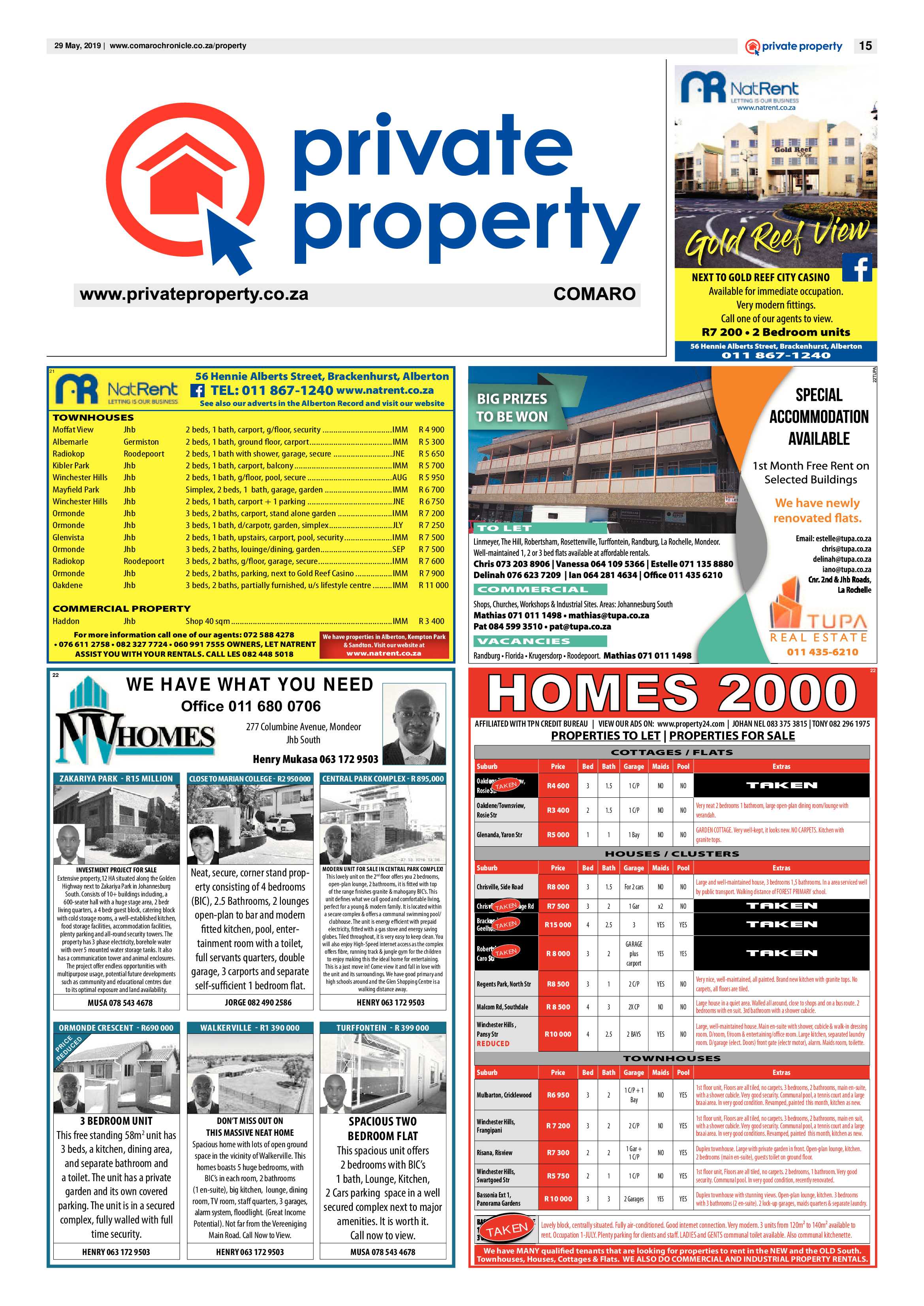 Comaro Chronicle 29 May 2019 page 15