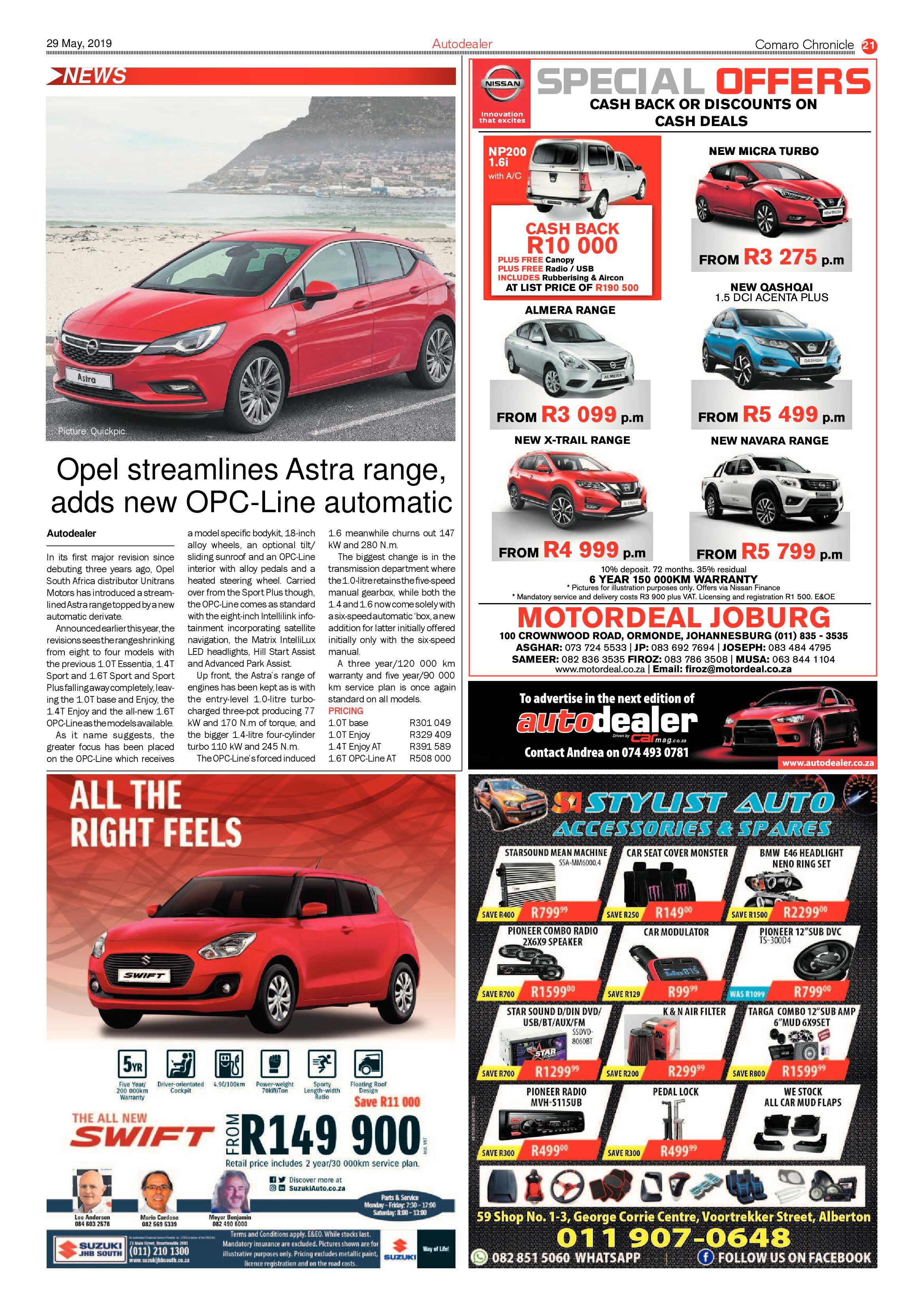 Comaro Chronicle 29 May 2019 page 21