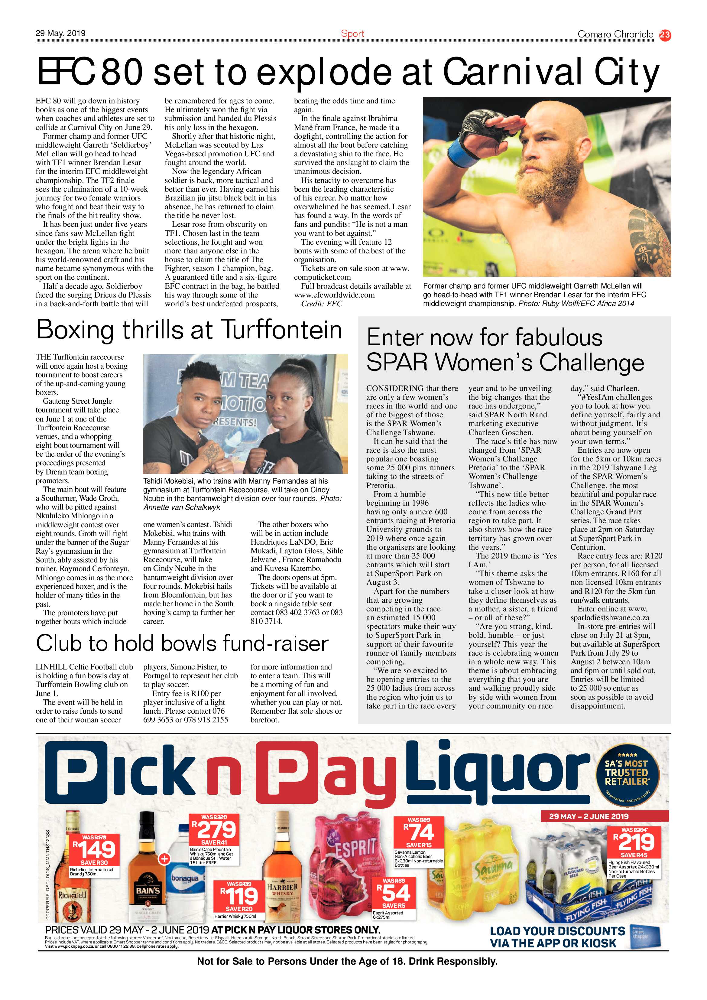 Comaro Chronicle 29 May 2019 page 23