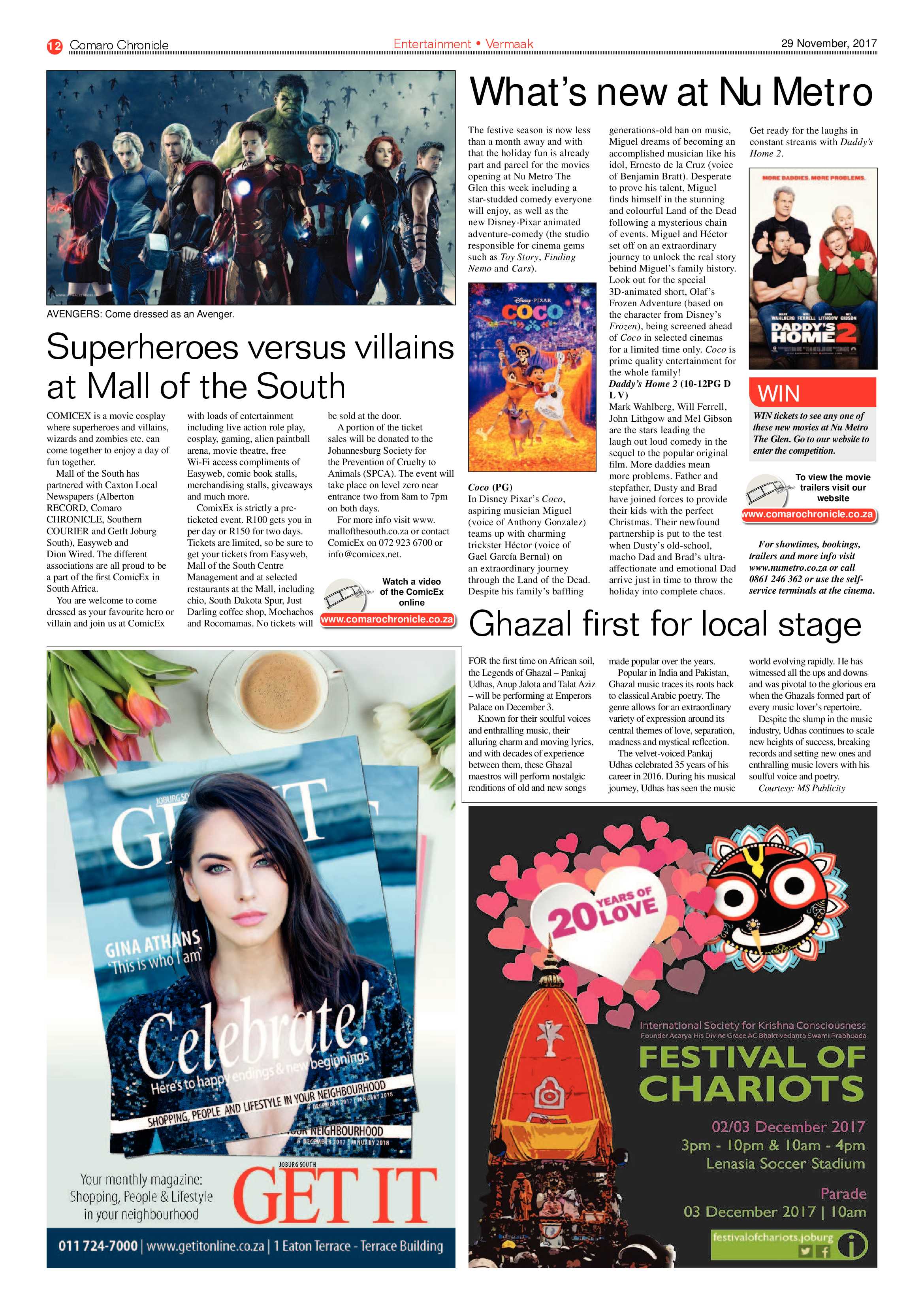 Comaro Chronicle 29 November 2017 page 12