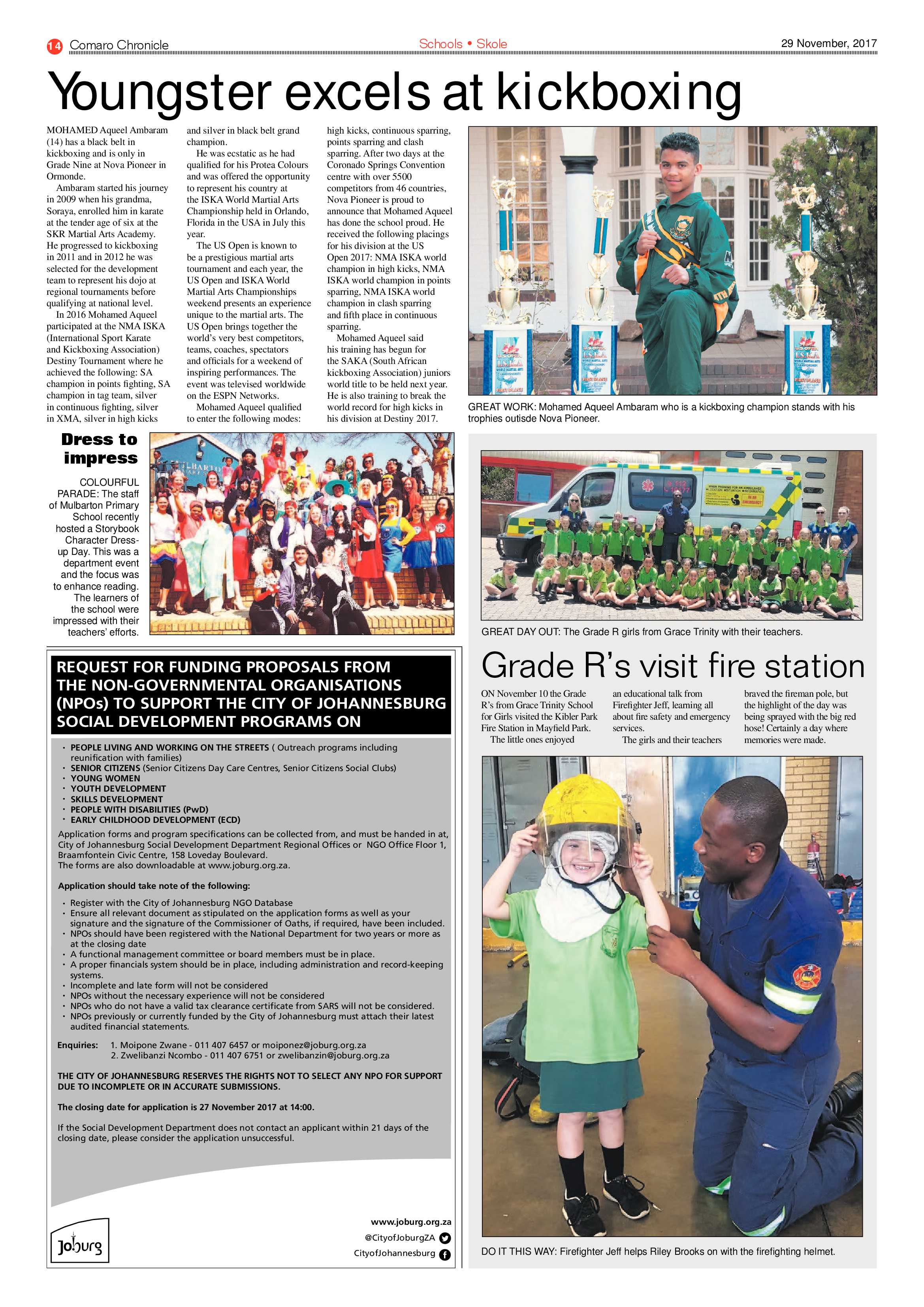 Comaro Chronicle 29 November 2017 page 14
