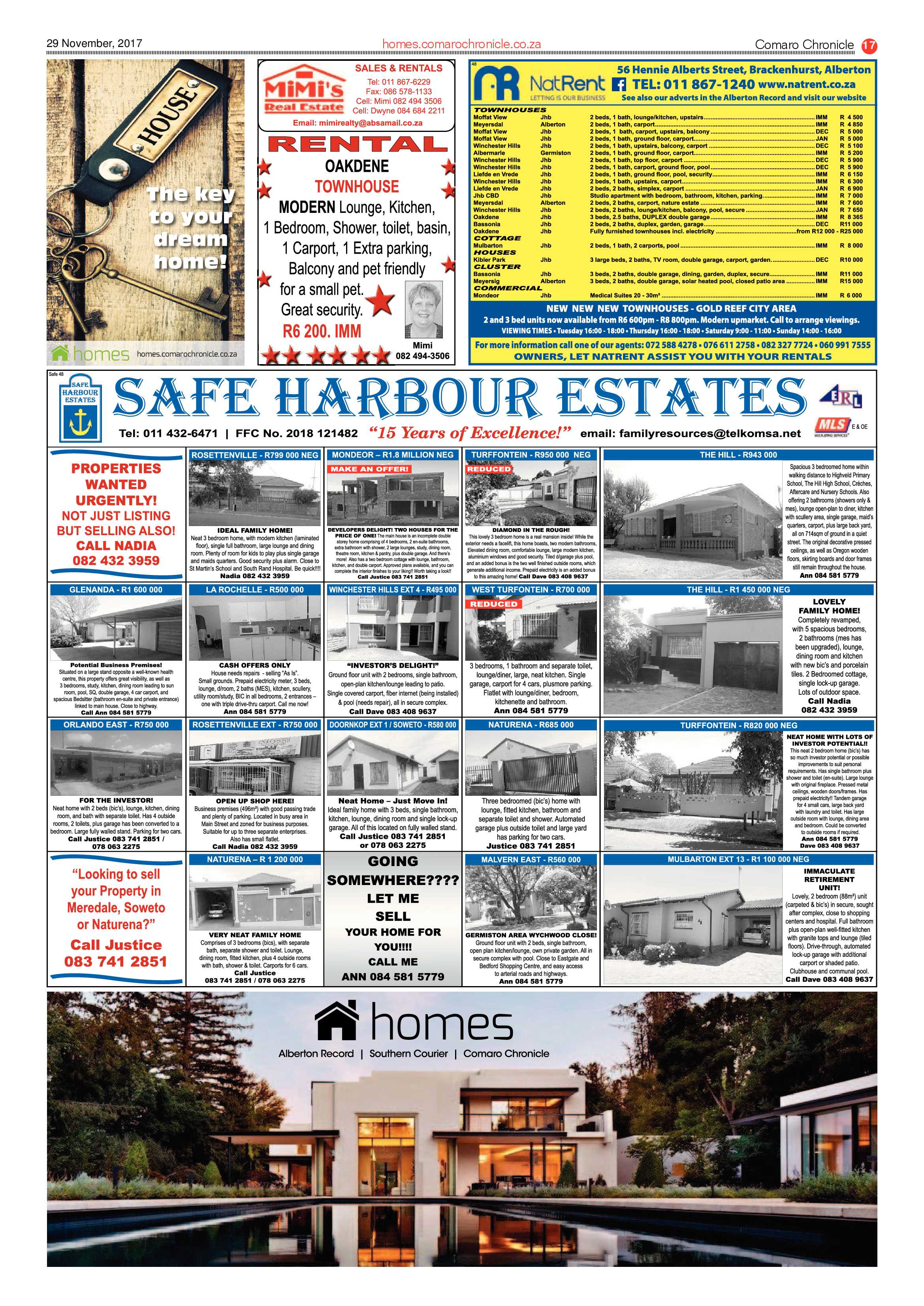 Comaro Chronicle 29 November 2017 page 17