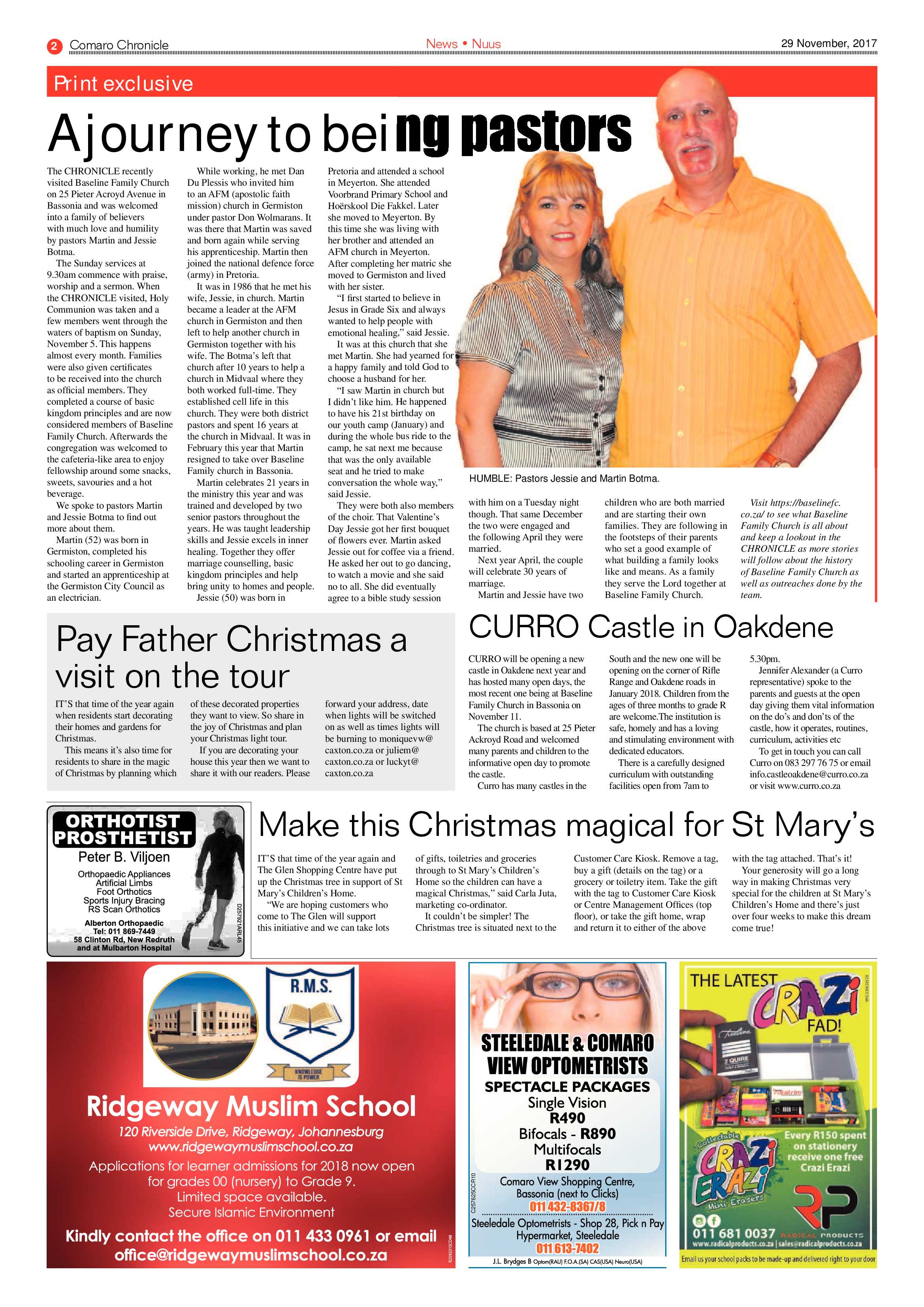 Comaro Chronicle 29 November 2017 page 2