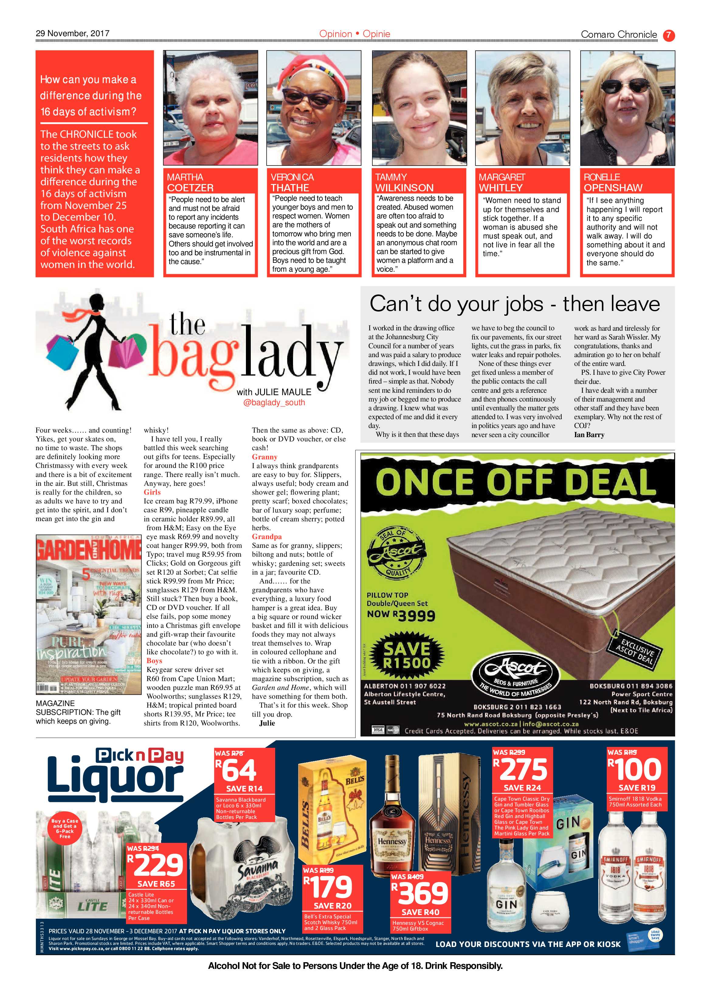 Comaro Chronicle 29 November 2017 page 7