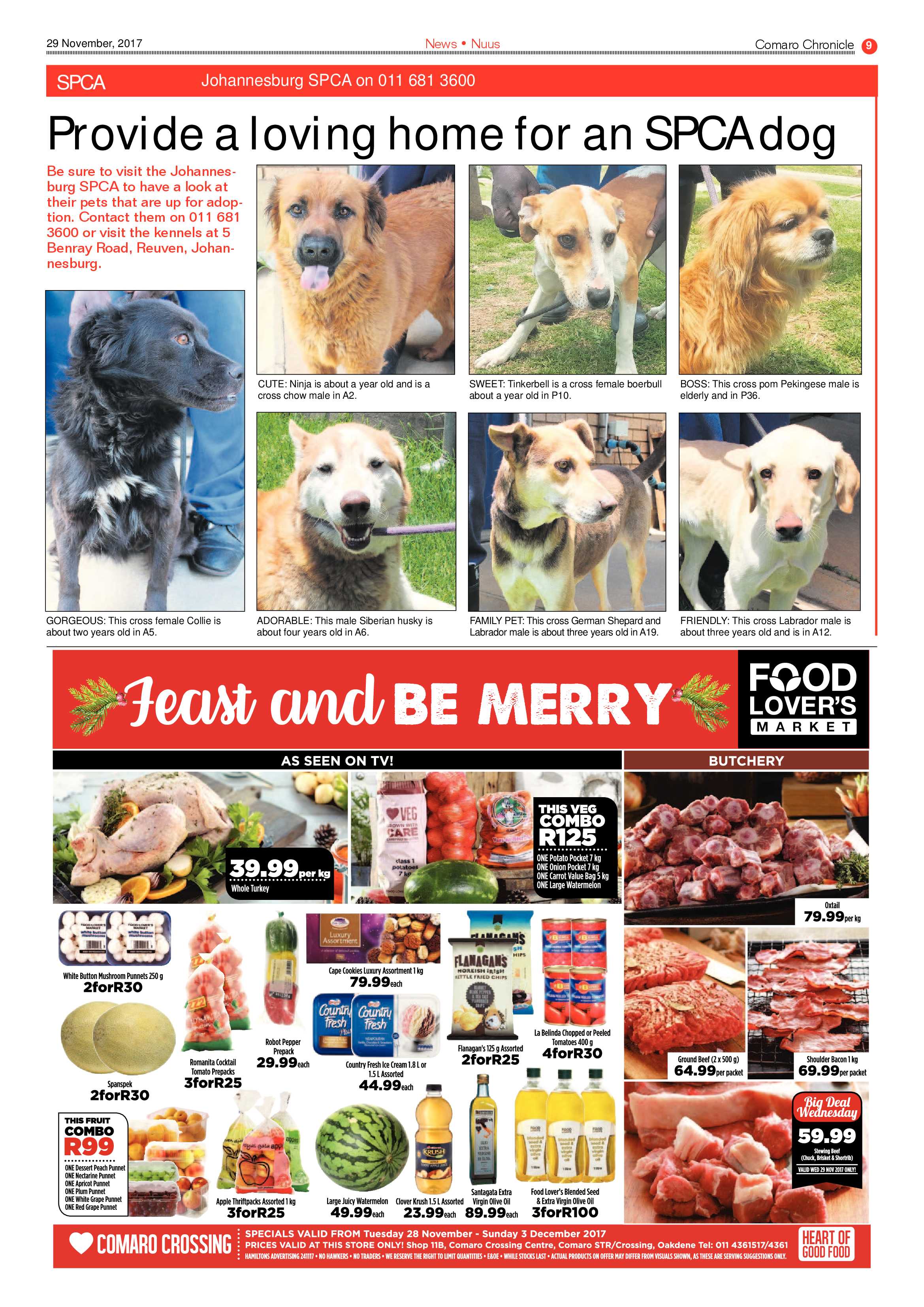 Comaro Chronicle 29 November 2017 page 9