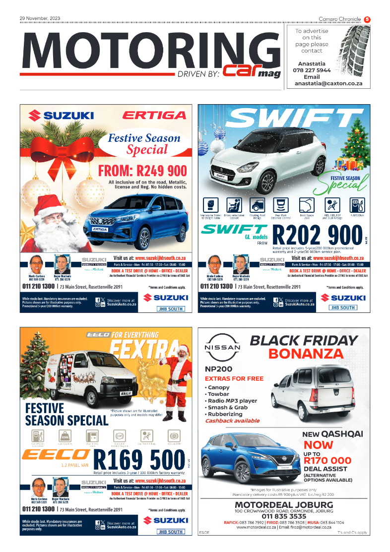 Comaro Chronicle 29 November 2023 page 5