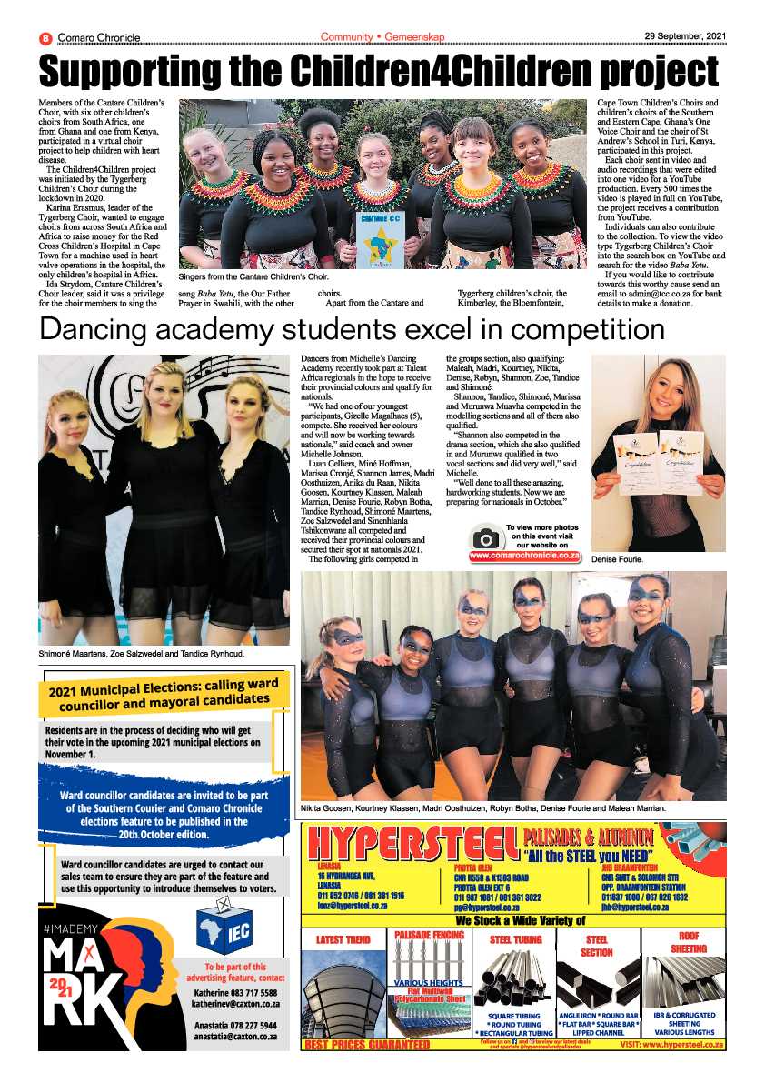 Comaro Chronicle 29 September 2021 page 10