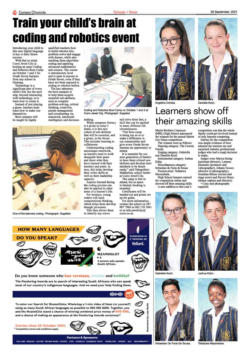 Comaro Chronicle 29 September 2021 page 16