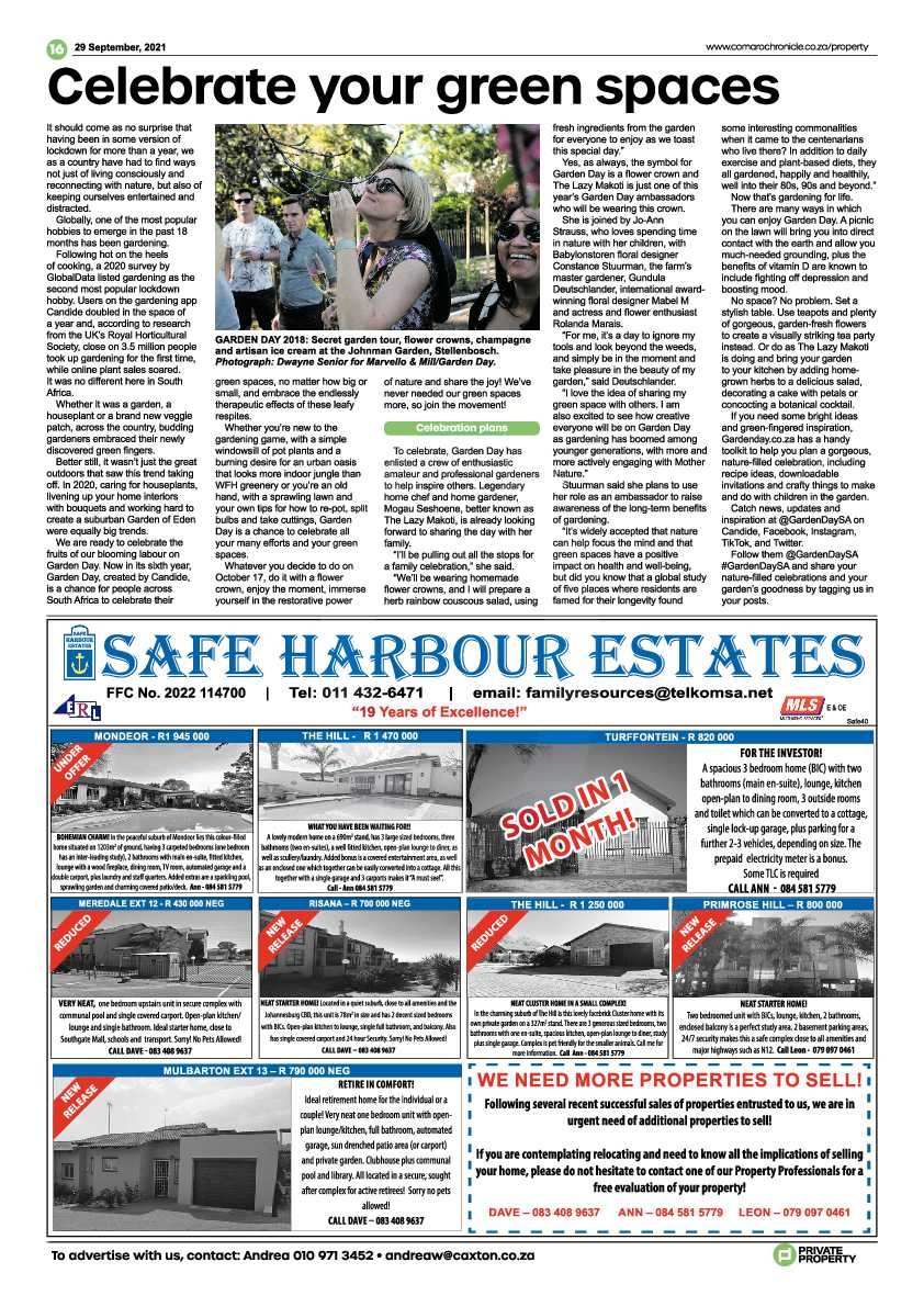 Comaro Chronicle 29 September 2021 page 18