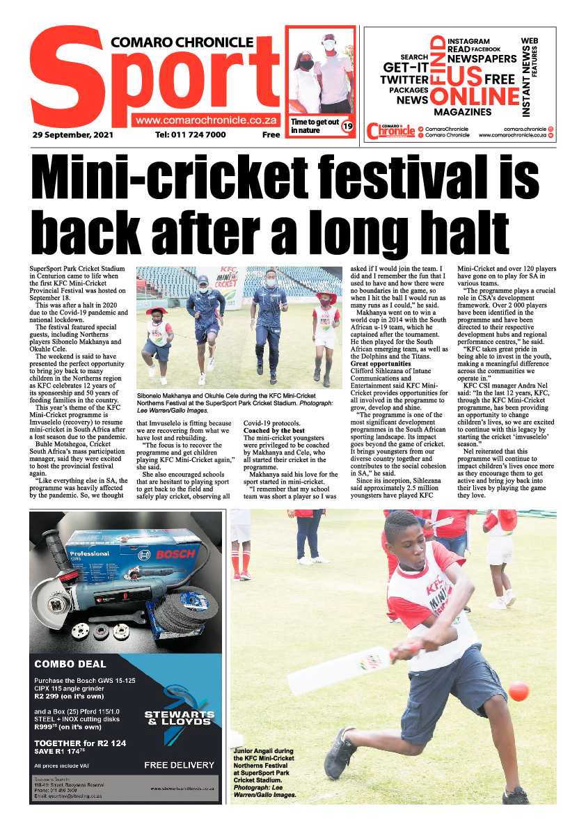 Comaro Chronicle 29 September 2021 page 22