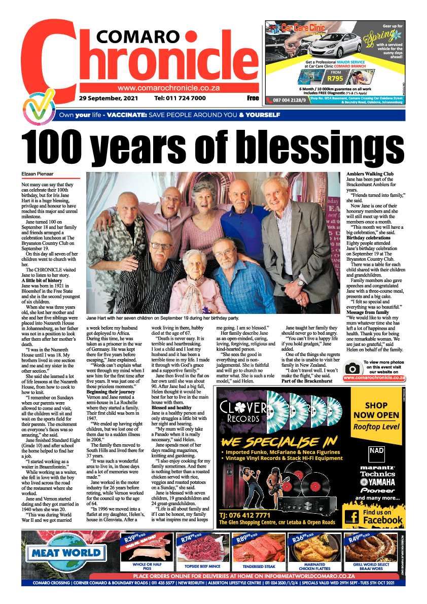 Comaro Chronicle 29 September 2021 page 3