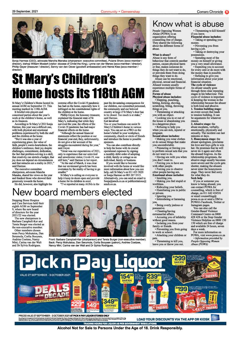 Comaro Chronicle 29 September 2021 page 7