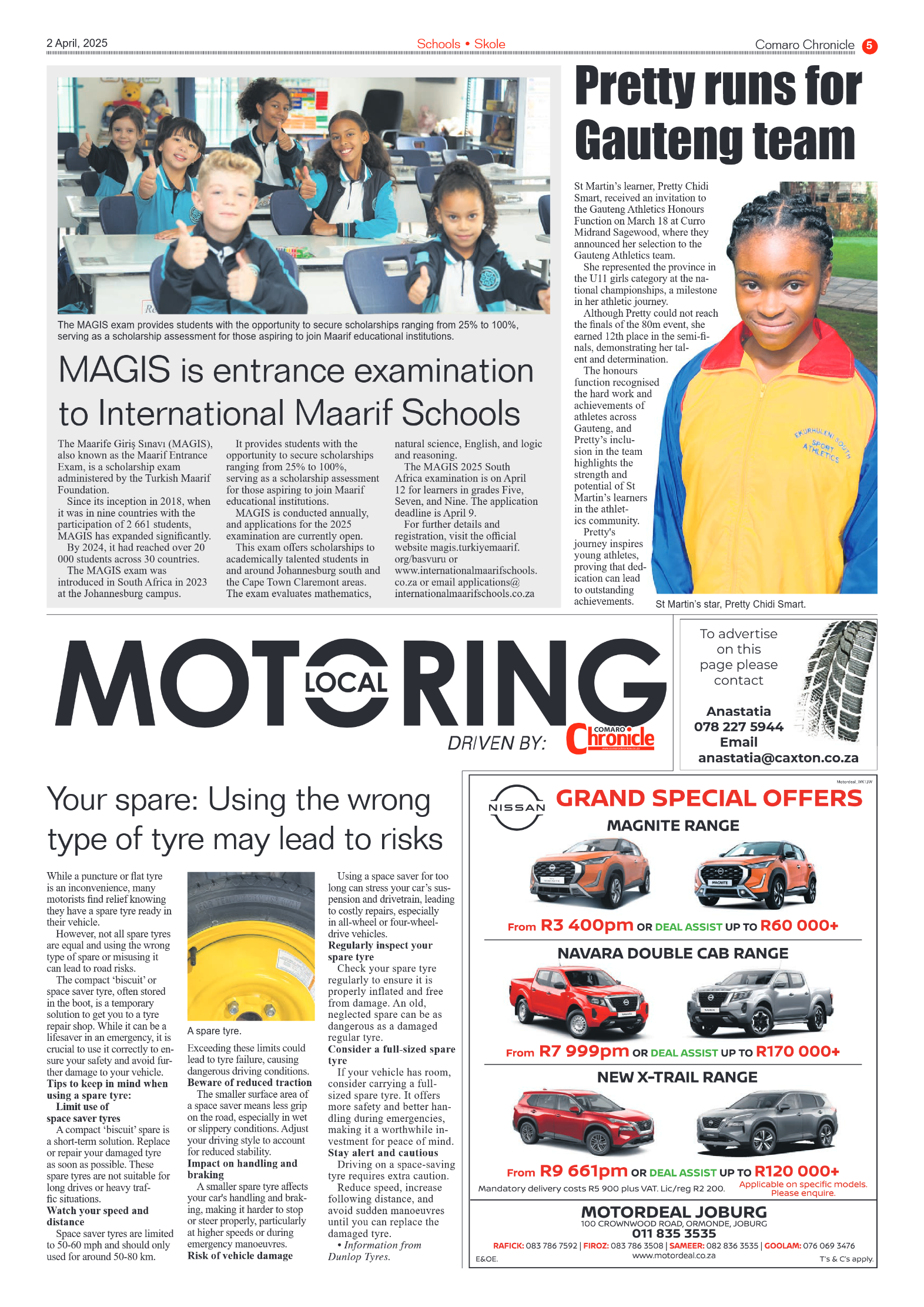 Comaro Chronicle 2 April 2025 page 5