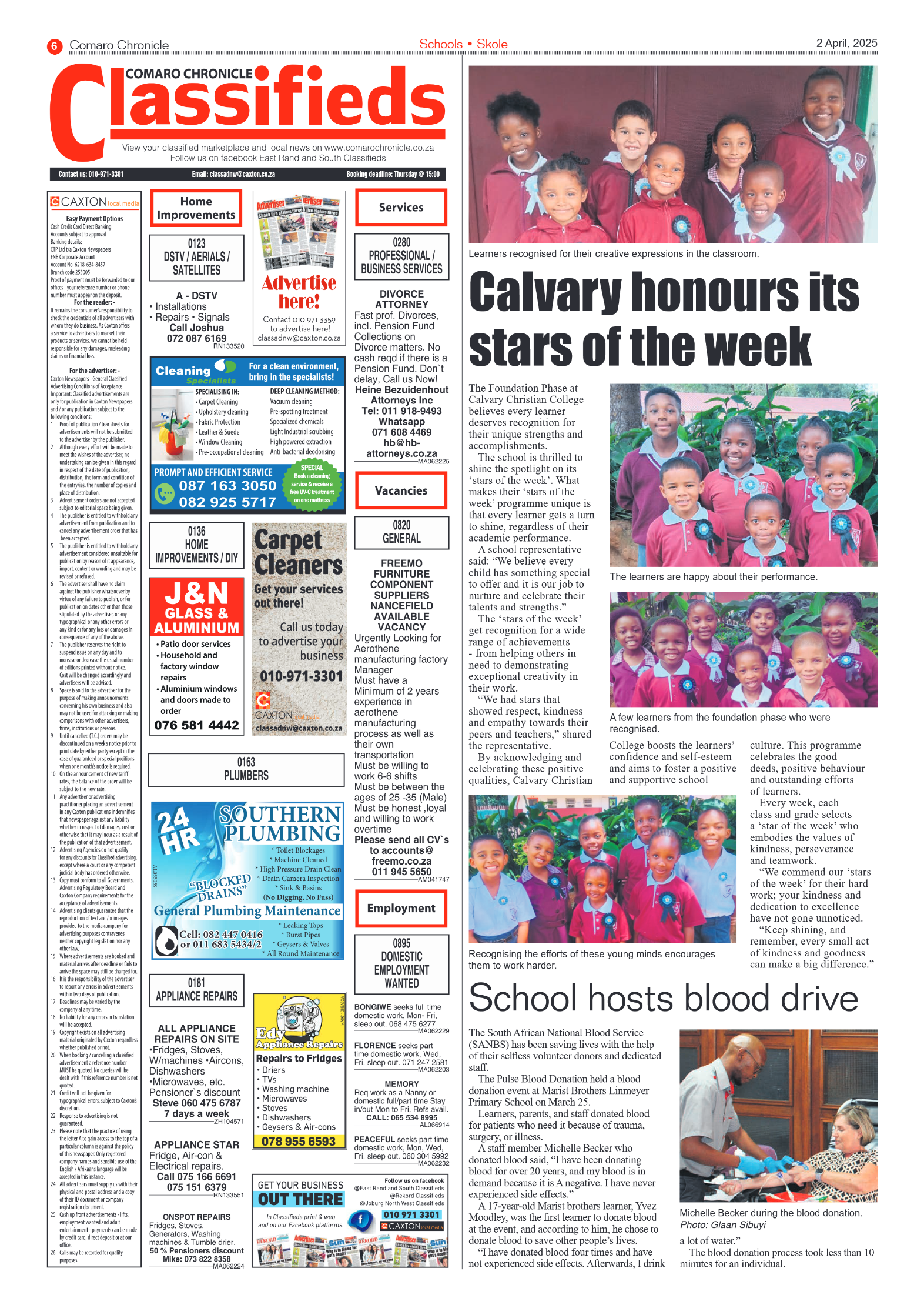 Comaro Chronicle 2 April 2025 page 6