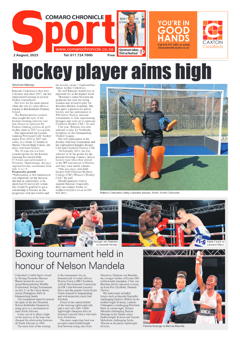 Comaro Chronicle 2 August 2023 page 12