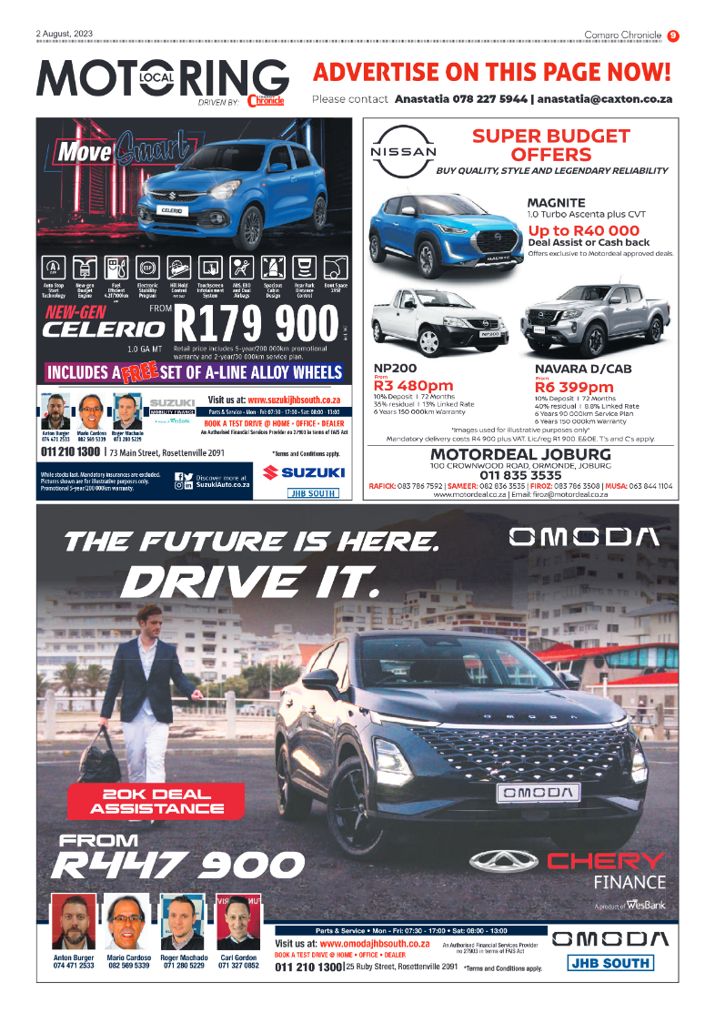 Comaro Chronicle 2 August 2023 page 9