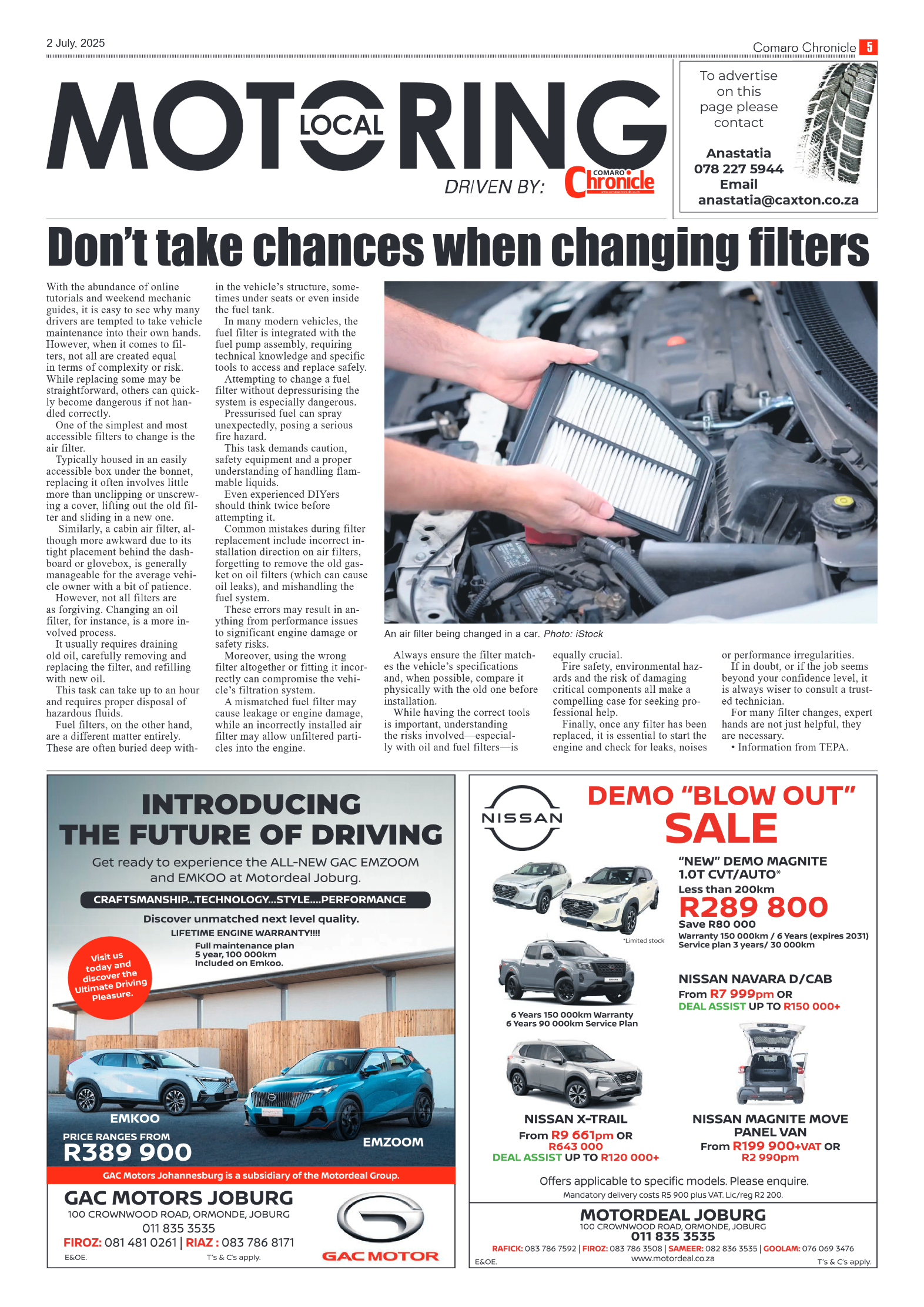 Comaro Chronicle 2 July 2025 page 5