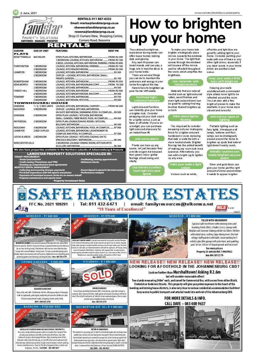 Comaro Chronicle 2 June 2021 page 12