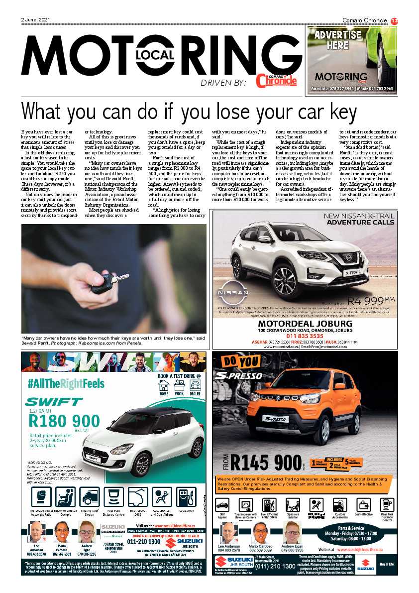 Comaro Chronicle 2 June 2021 page 13