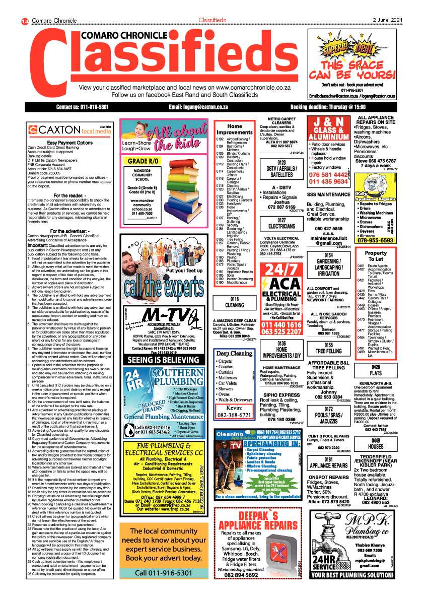 Comaro Chronicle 2 June 2021 page 14