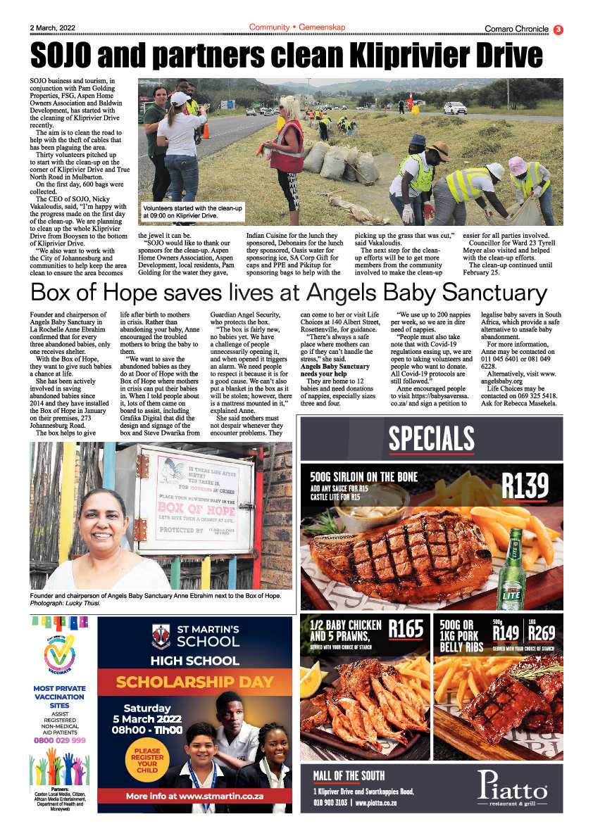 Comaro Chronicle 2 March 2022 page 5