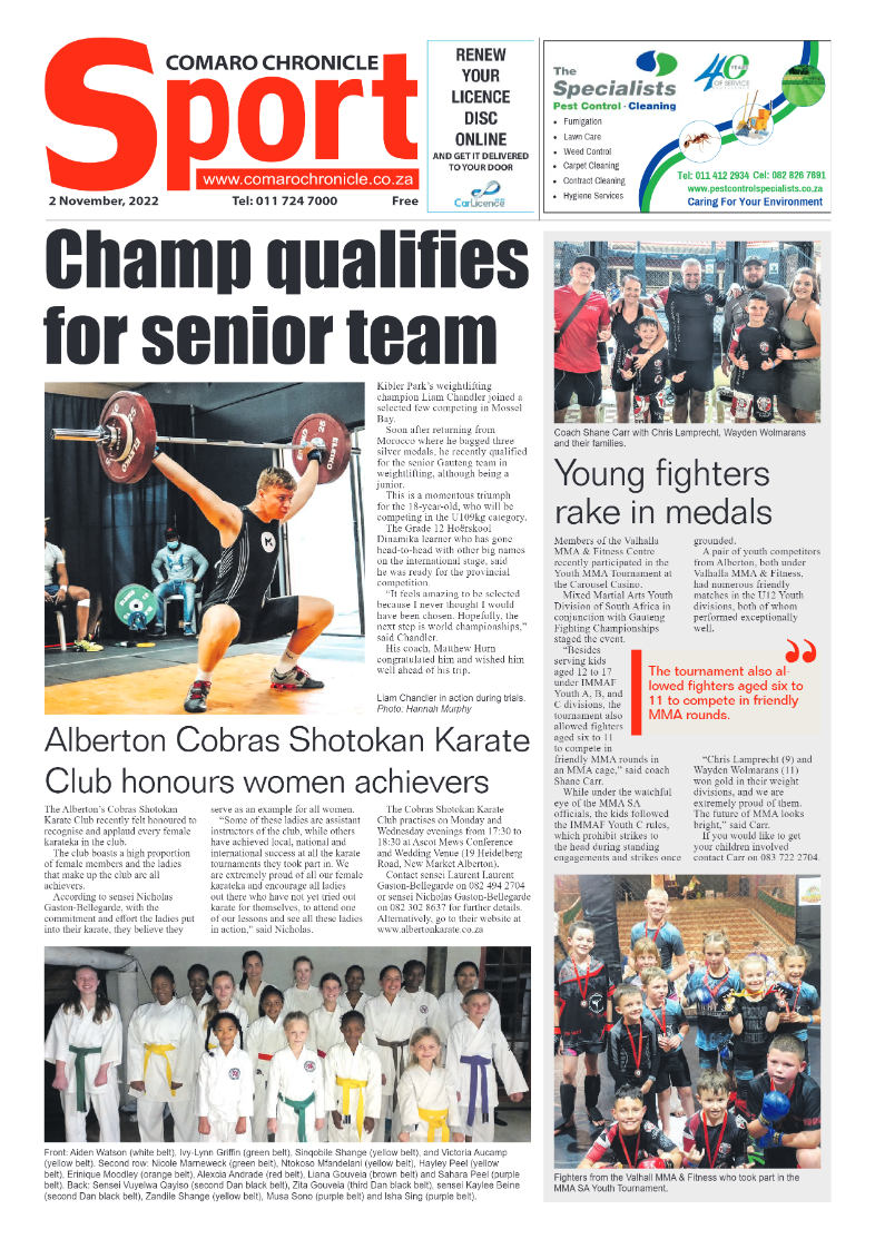 Comaro Chronicle 2 Nov 2022 page 14