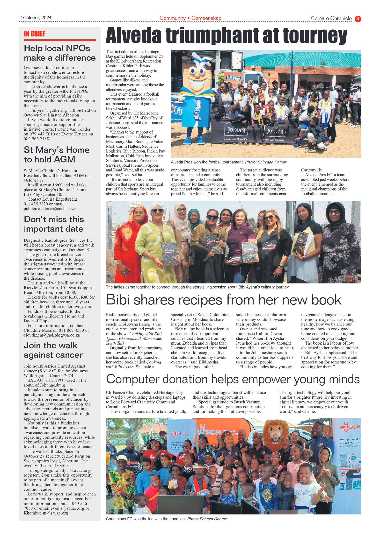 Comaro Chronicle 2 October 2024 page 3