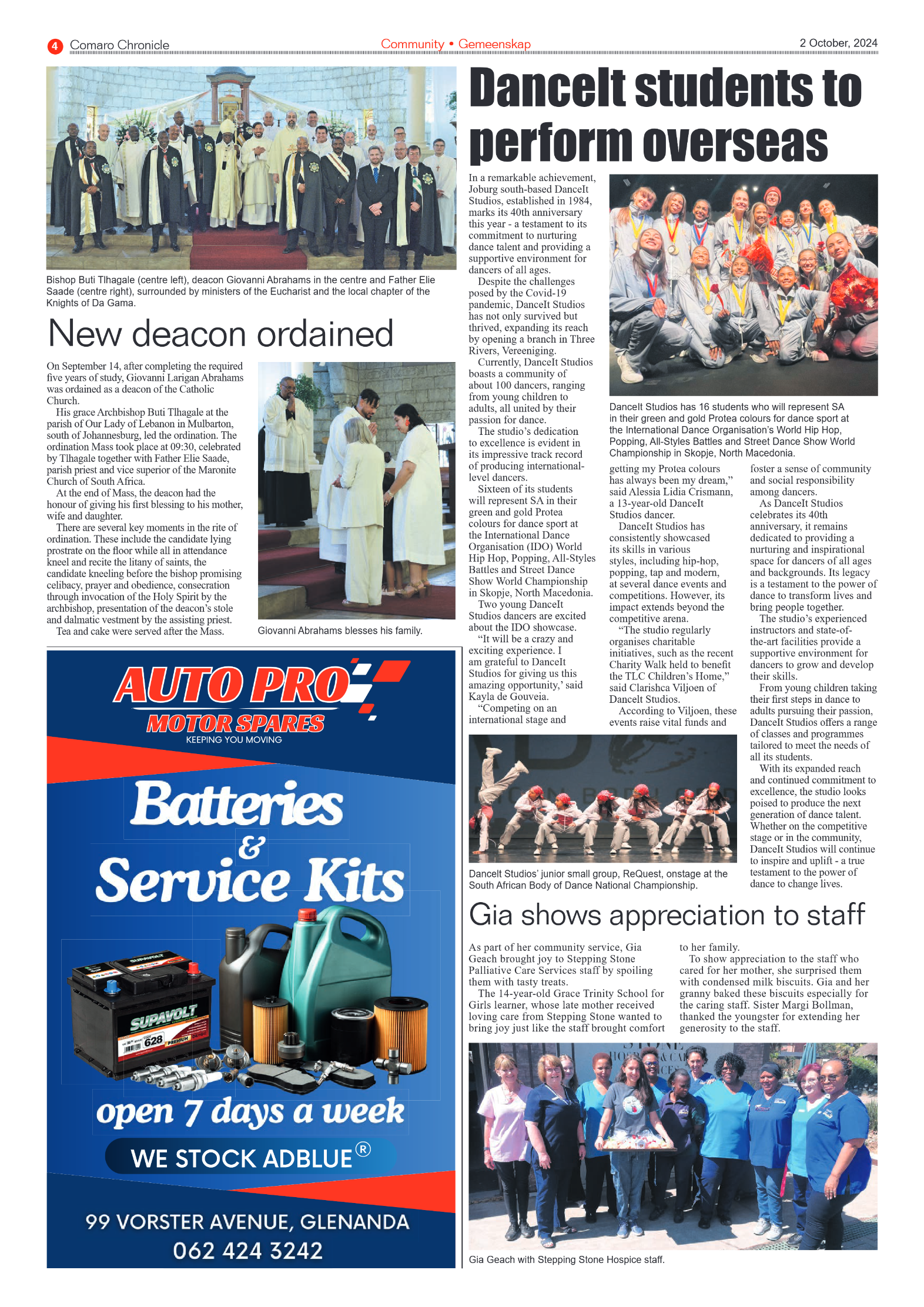 Comaro Chronicle 2 October 2024 page 4